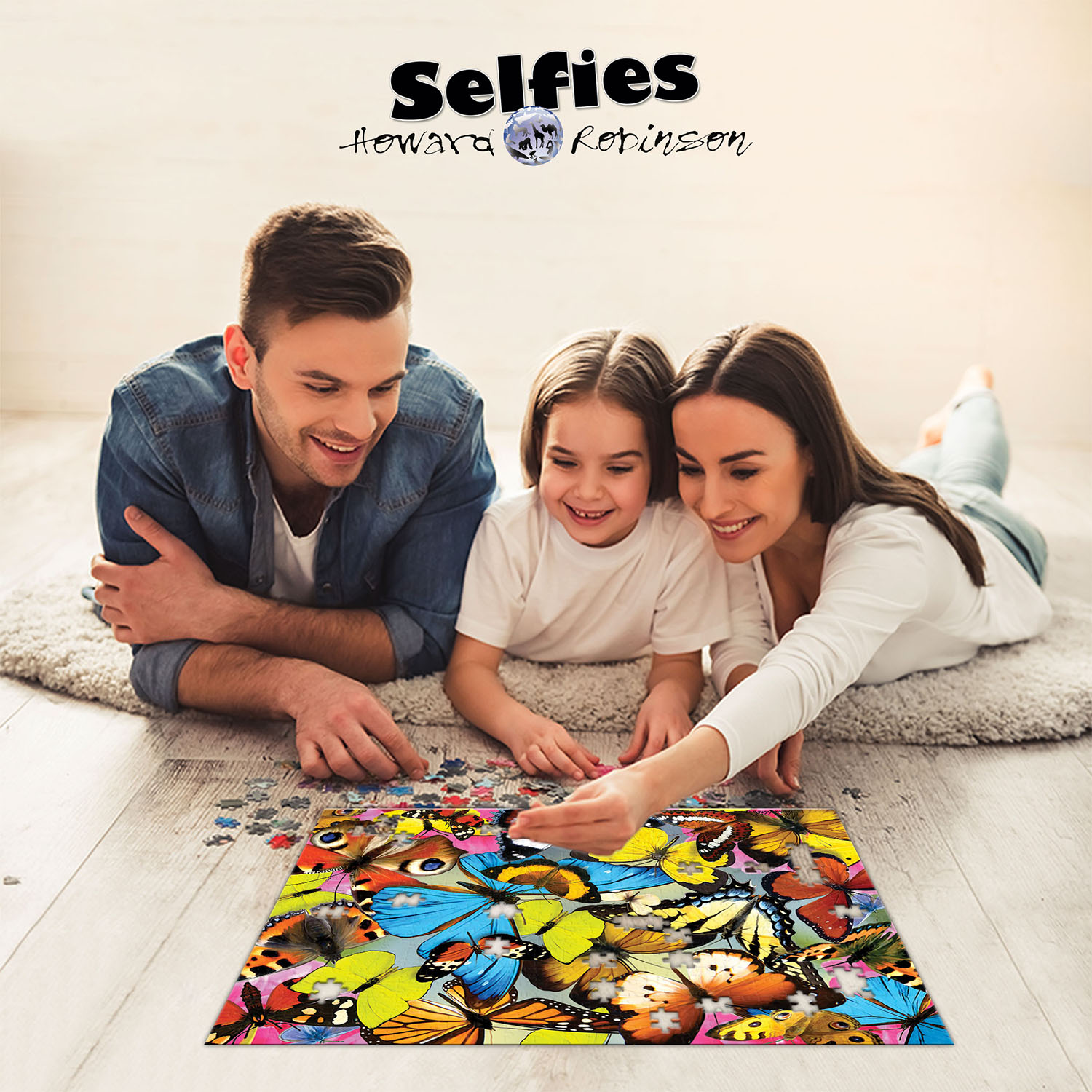 Prime 3D Kelebekler Selfie Puzzle 300 Parça 12254