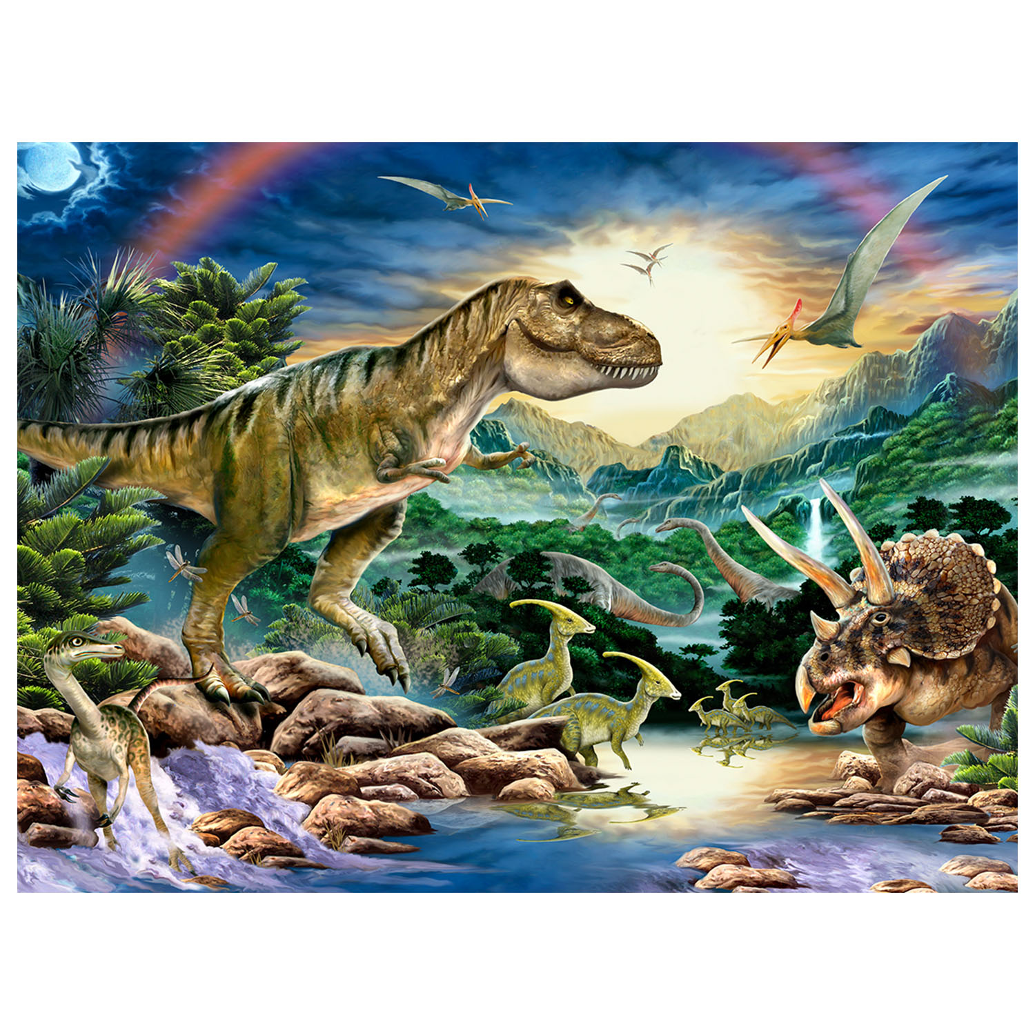 Prime 3D Tyrannosaurus Puzzle 100 Parça 10526