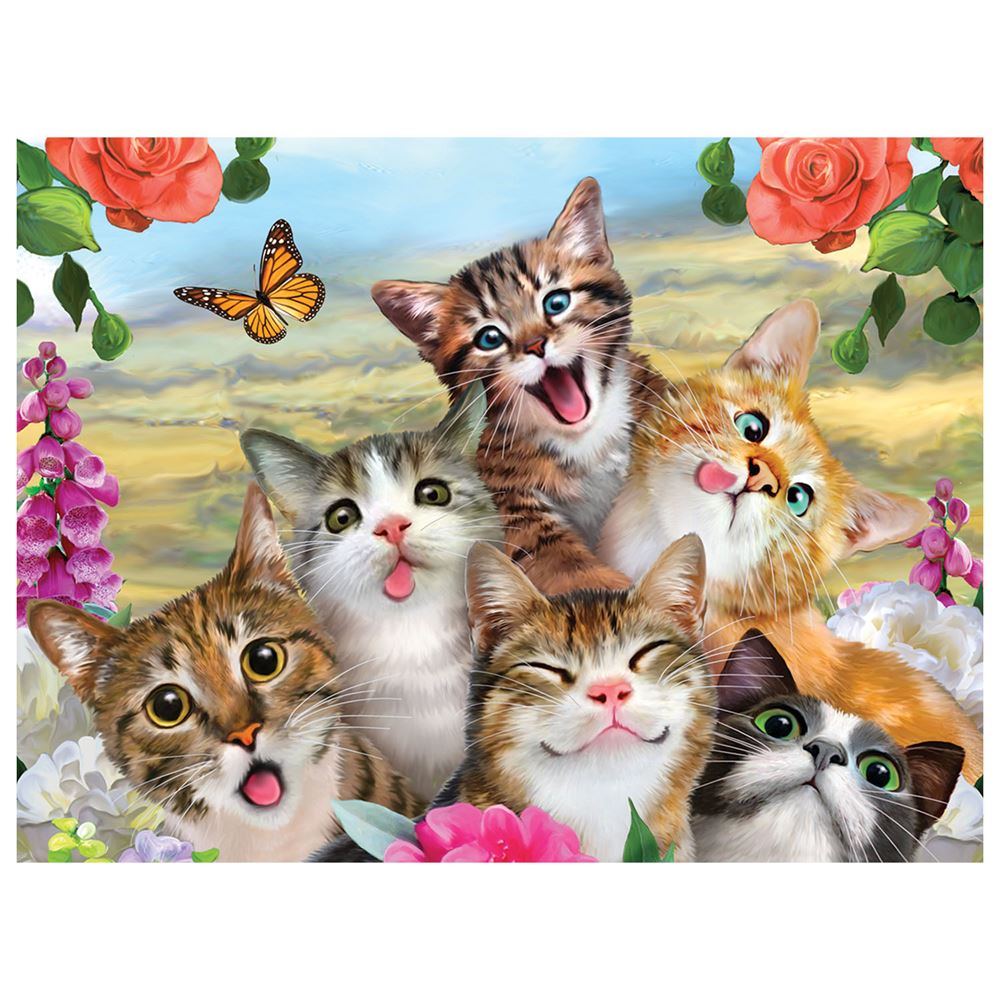 Prime 3D Kediler Selfie Puzzle 48 Parça 10553