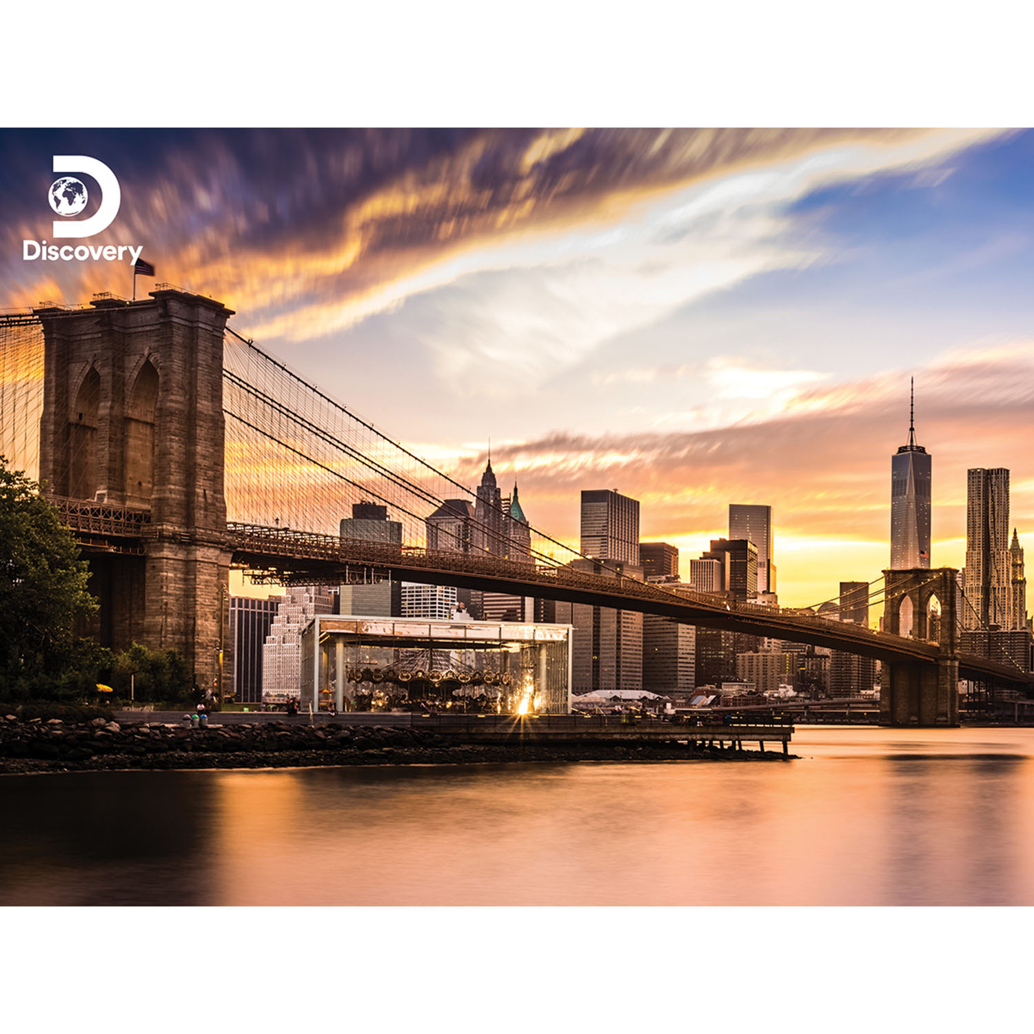 Prime 3D Discovery Brooklyn Köprüsü Yetişkin Puzzle 300 Parça 120