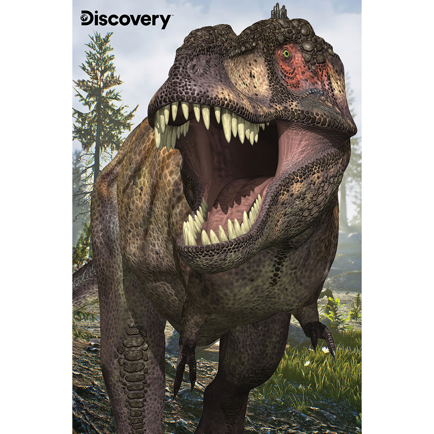 Prime 3D Discovery T-Rex ve Allosaurus İkili Puzzle 200 Parça 102