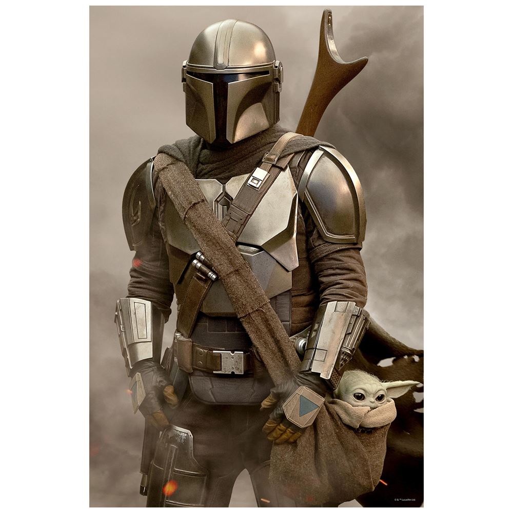Prime 3D Star Wars The Mandalorian Metal Kutu Puzzle 300 Parça 35