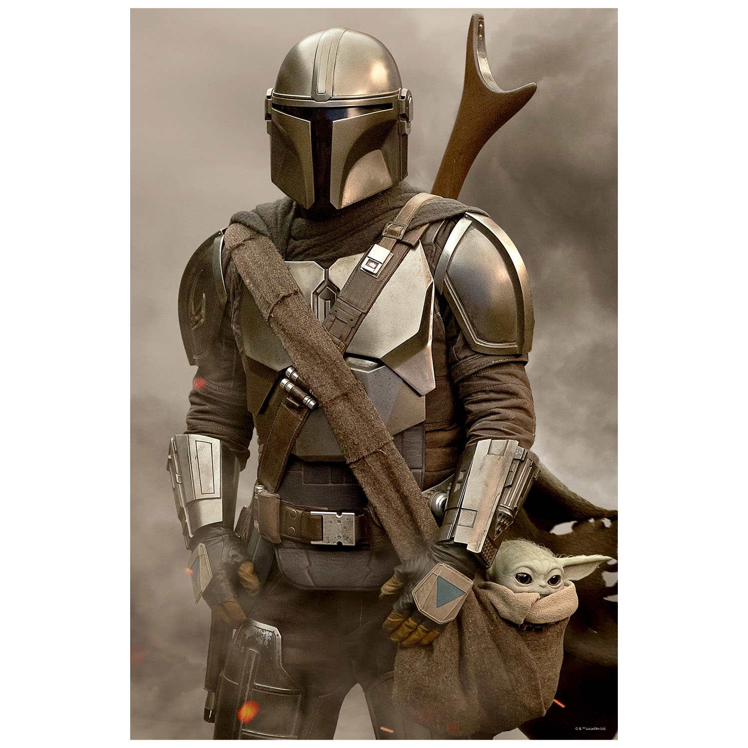 Prime 3D Star Wars The Mandalorian Metal Kutu Puzzle 300 Parça 35