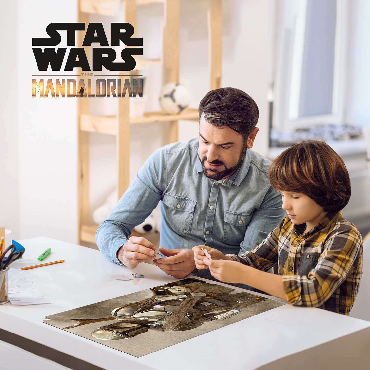 Prime 3D Star Wars The Mandalorian Metal Kutu Puzzle 300 Parça 35