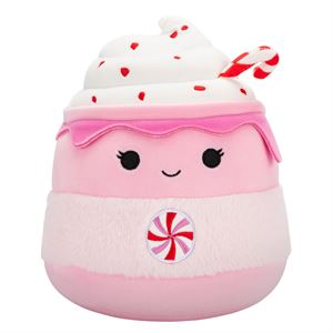 Squishmallows Yılbaşı Serisi - Naneli Latte Ethel 20 cm XM00951