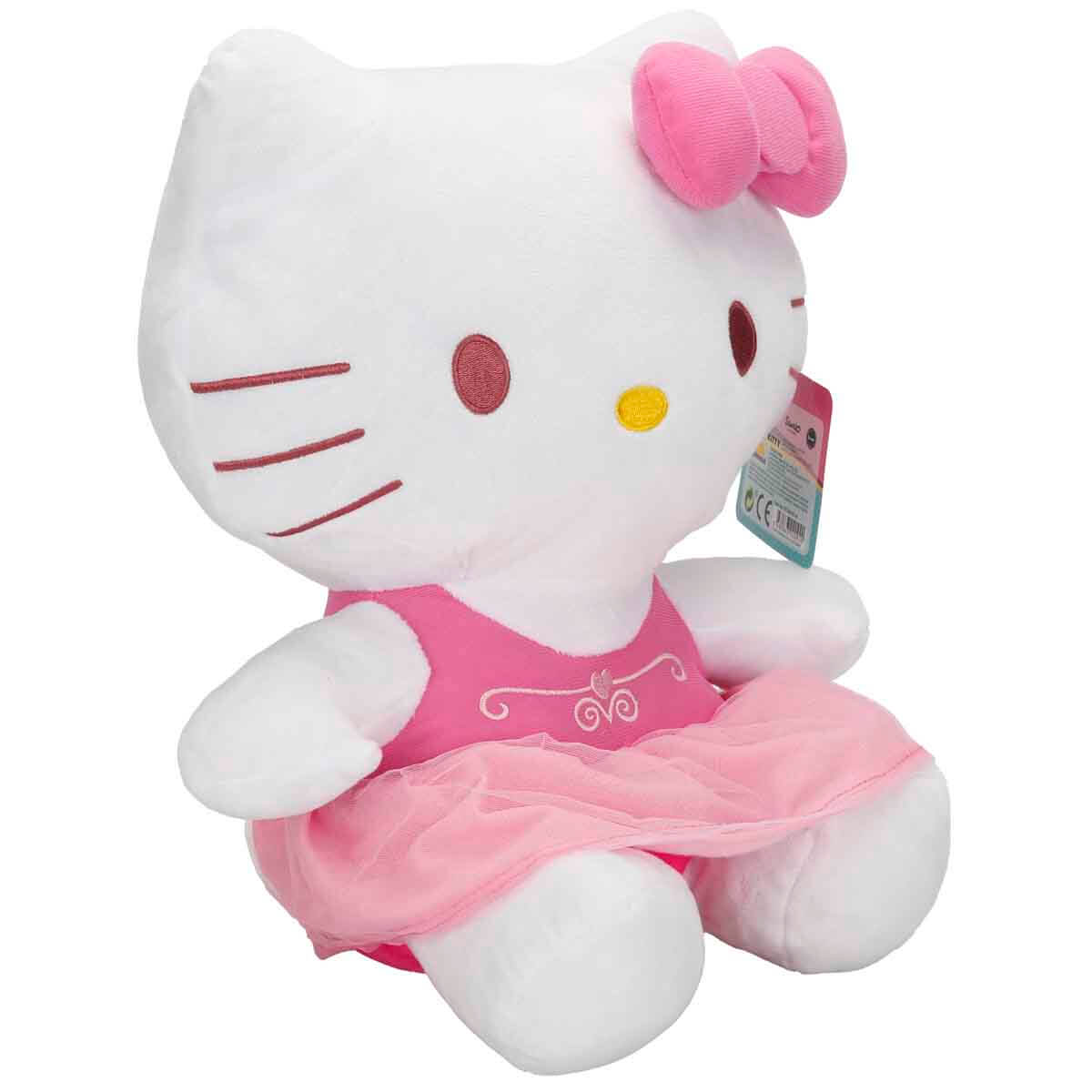 Hello Kitty Fiyonklu Pelüş Pembe 36 cm 2092