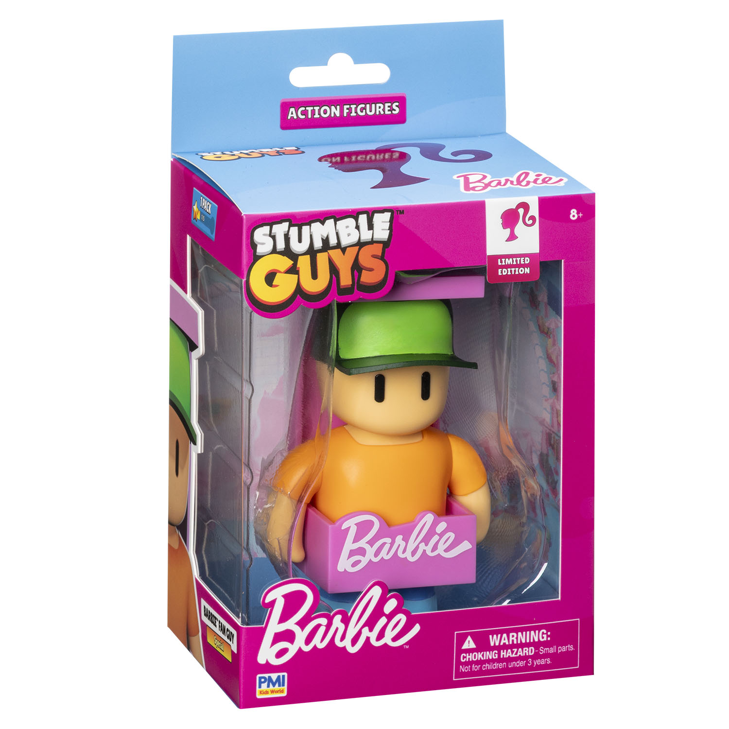 Stumble Guys Barbie Aksiyon Figürü SGB6010 - Barbie Fan Guy