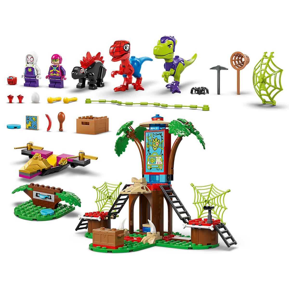 LEGO Marvel Spidey ve Gobby'nin Raptor Savaşı 11200