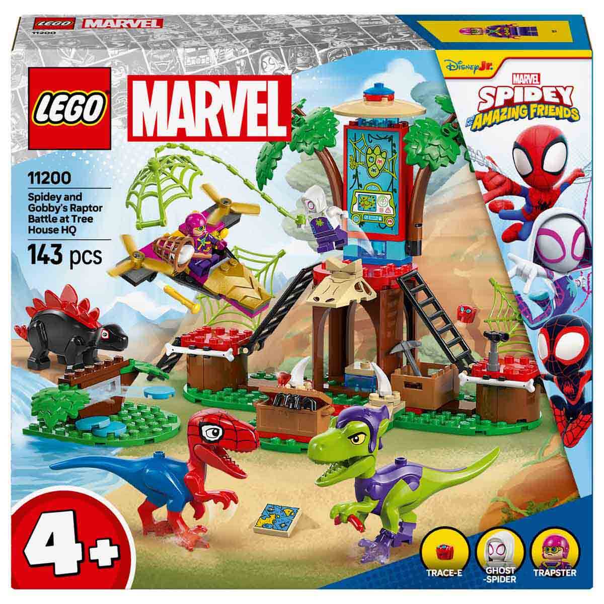 LEGO Marvel Spidey ve Gobby'nin Raptor Savaşı 11200