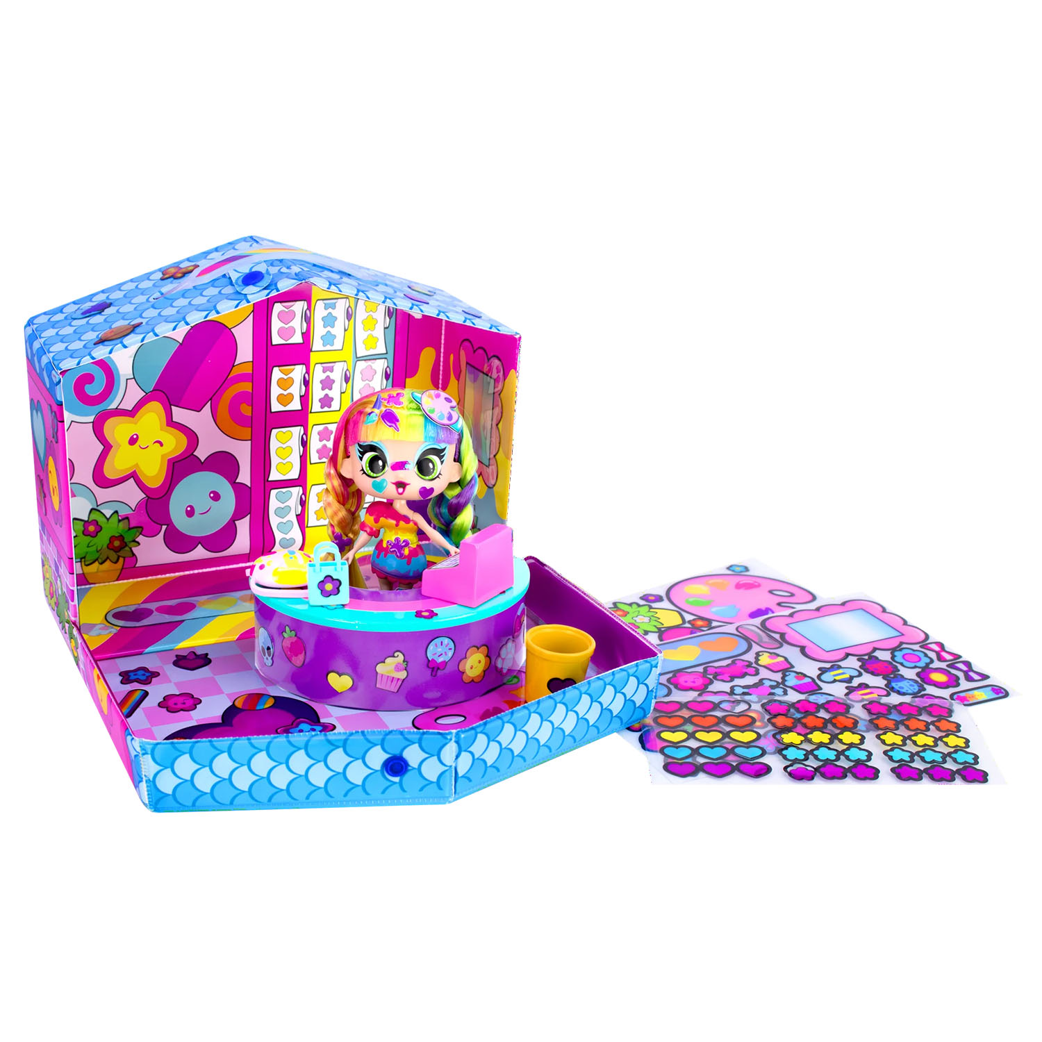 Decora Girlz 15 cm Moda Bebek ve Oyun Seti D1009