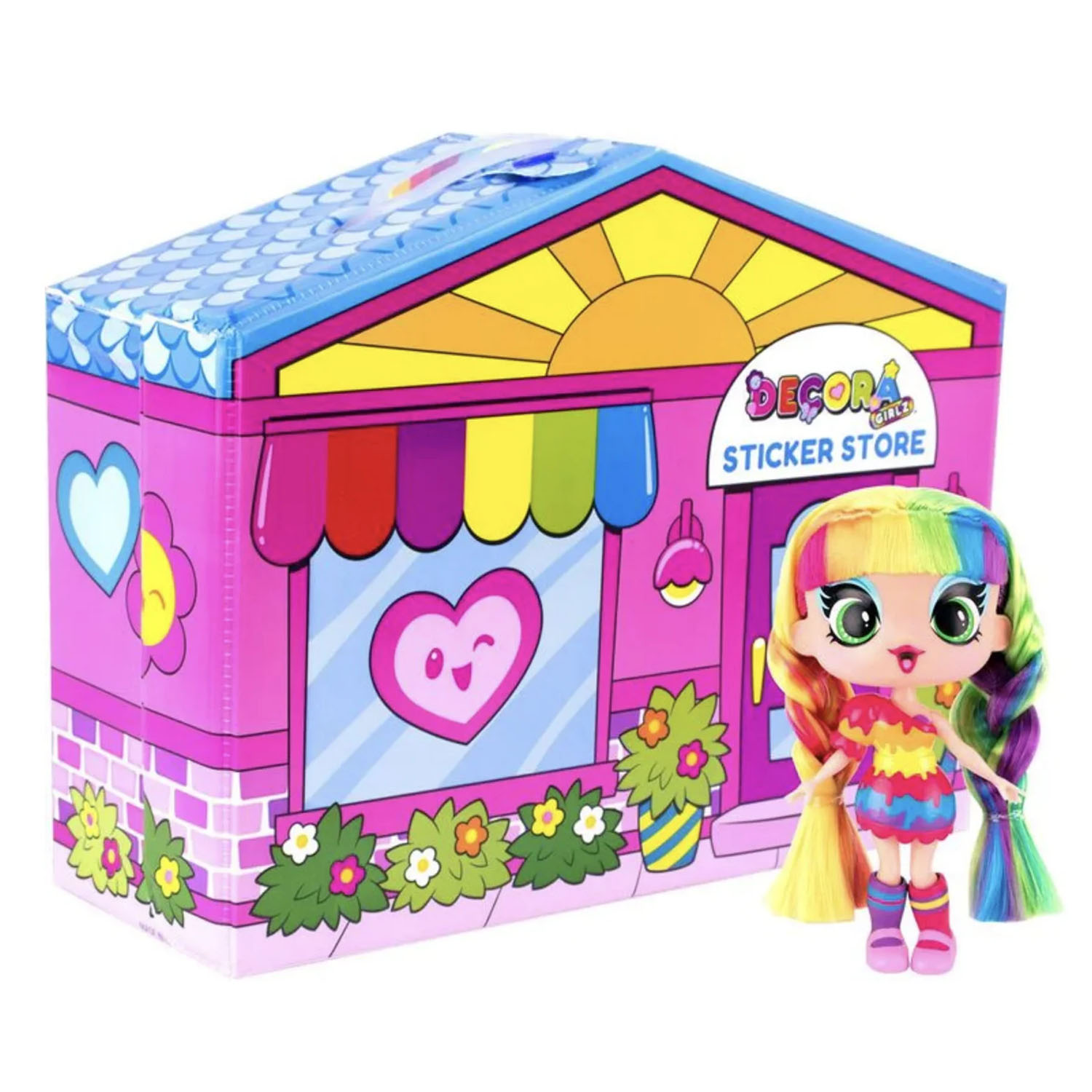 Decora Girlz 15 cm Moda Bebek ve Oyun Seti D1009