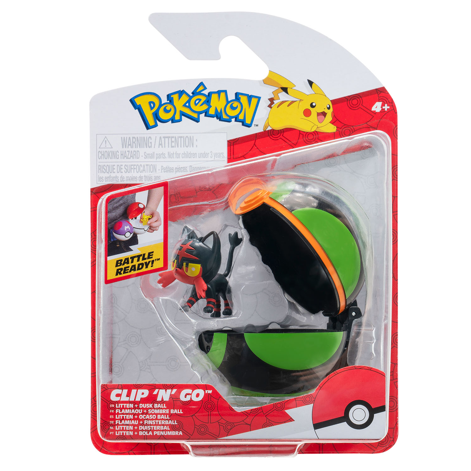 Pokemon Clip 'N' Go Seri 16 - Litten PKW3147