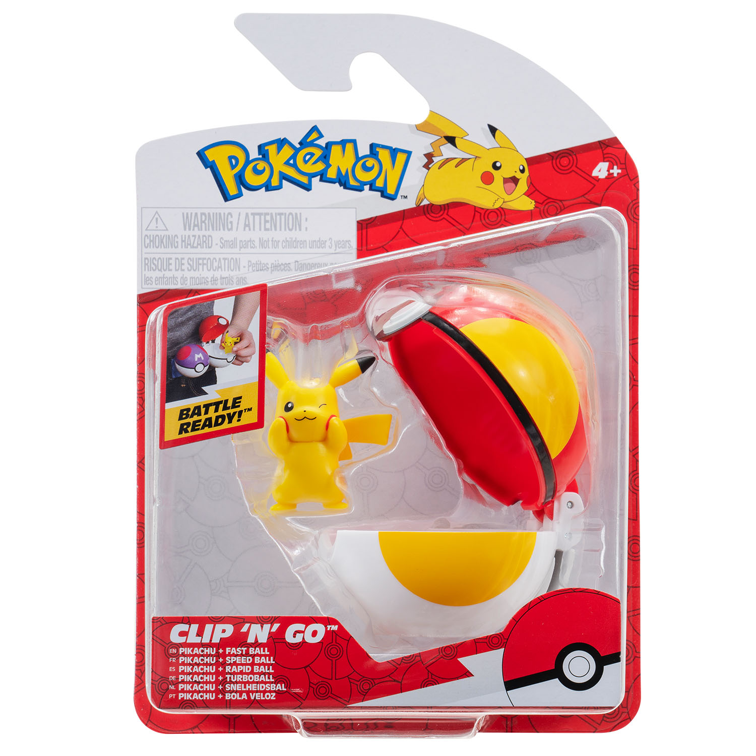 Pokemon Clip 'N' Go Seri 16 - Pikachu PKW3148