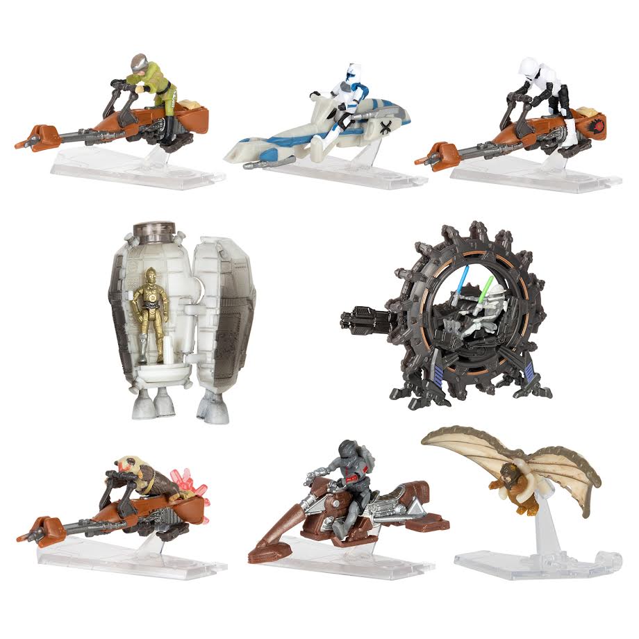 Star Wars Mikro Figür ve Araç Mini Sürpriz Paket Seri 4 SWJ0072
