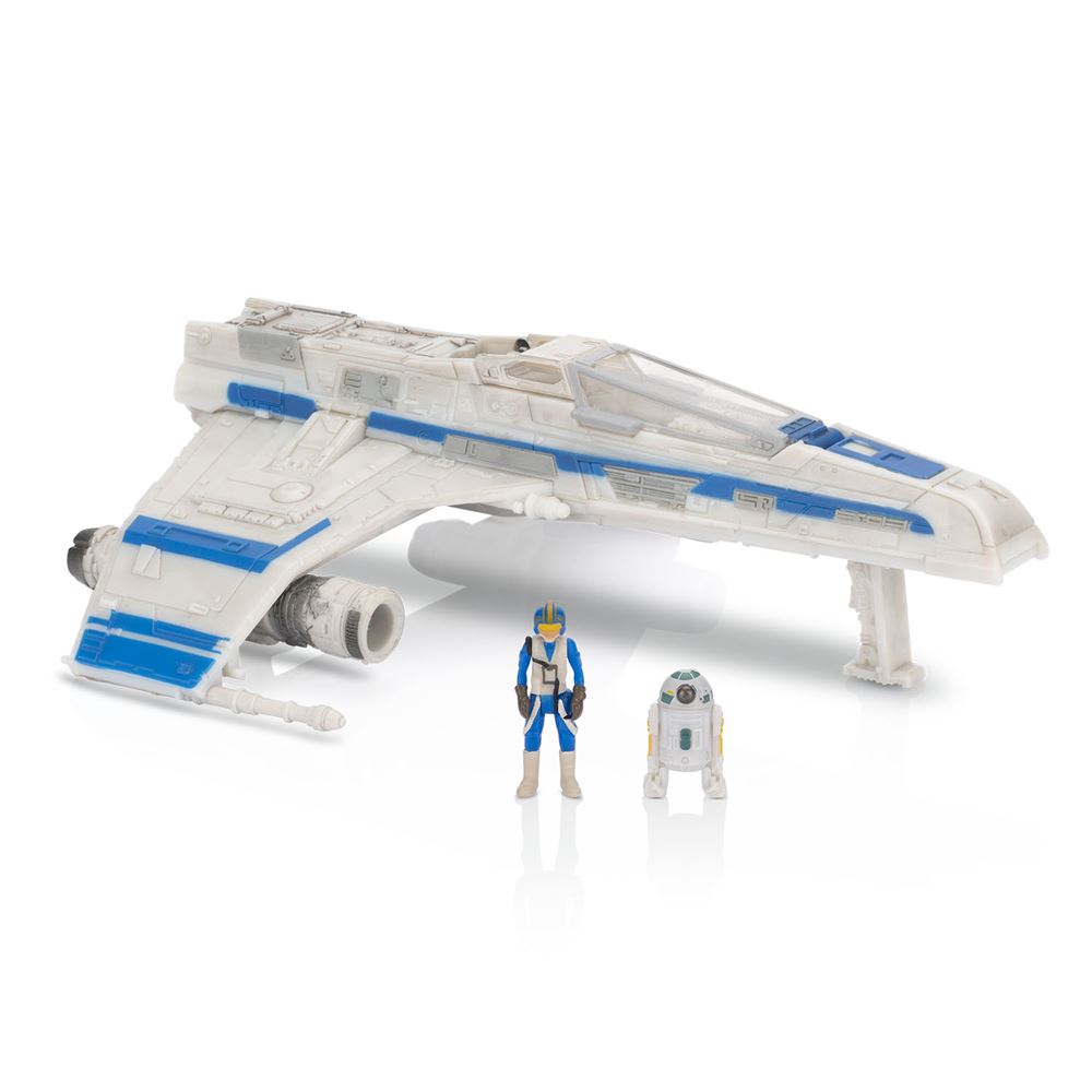 Star Wars E-Wing Araç ve Mikro Figür Set SWJ0147