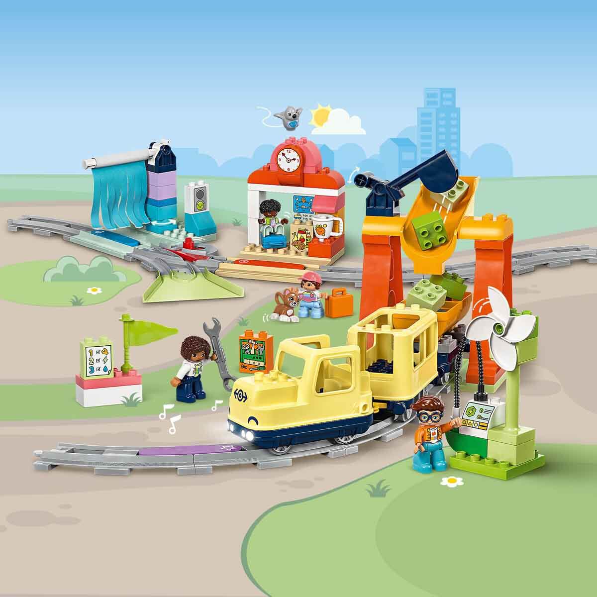LEGO DUPLO Büyük İnteraktif Mahalle Treni 10428