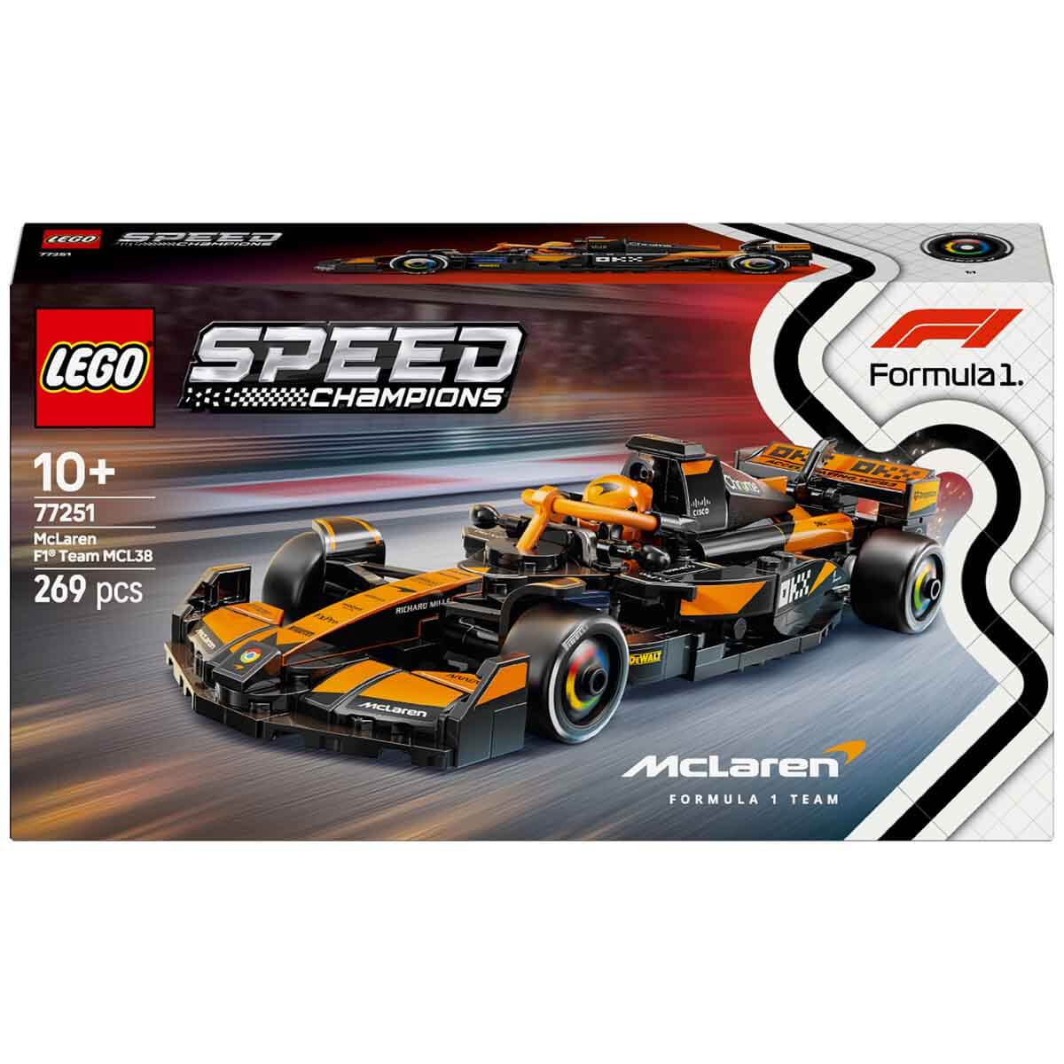 LEGO Speed McLaren F1 Team MCL38 Yarış Arabası 77251