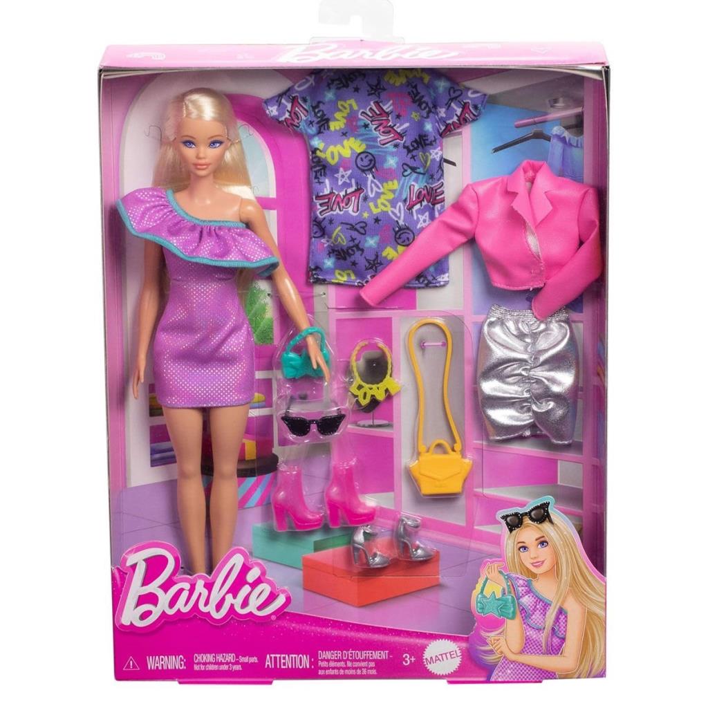 Barbie Moda Bebek Kıyafetleri ve Akseasuarları HYT61