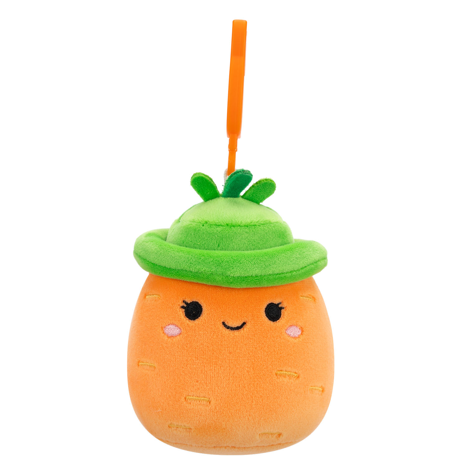 Squishmallows Havuç Caroleena 10 cm Klipsli CP00462