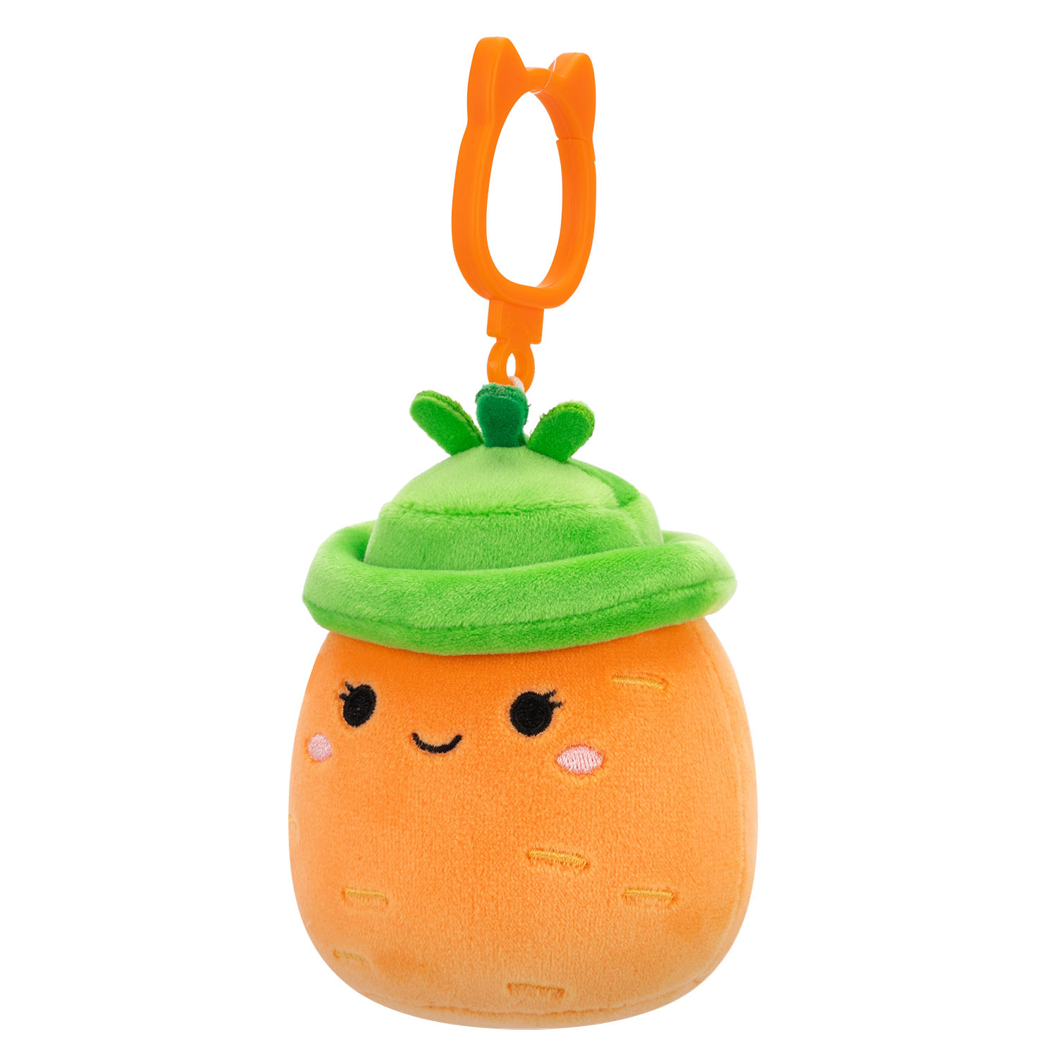 Squishmallows Havuç Caroleena 10 cm Klipsli CP00462