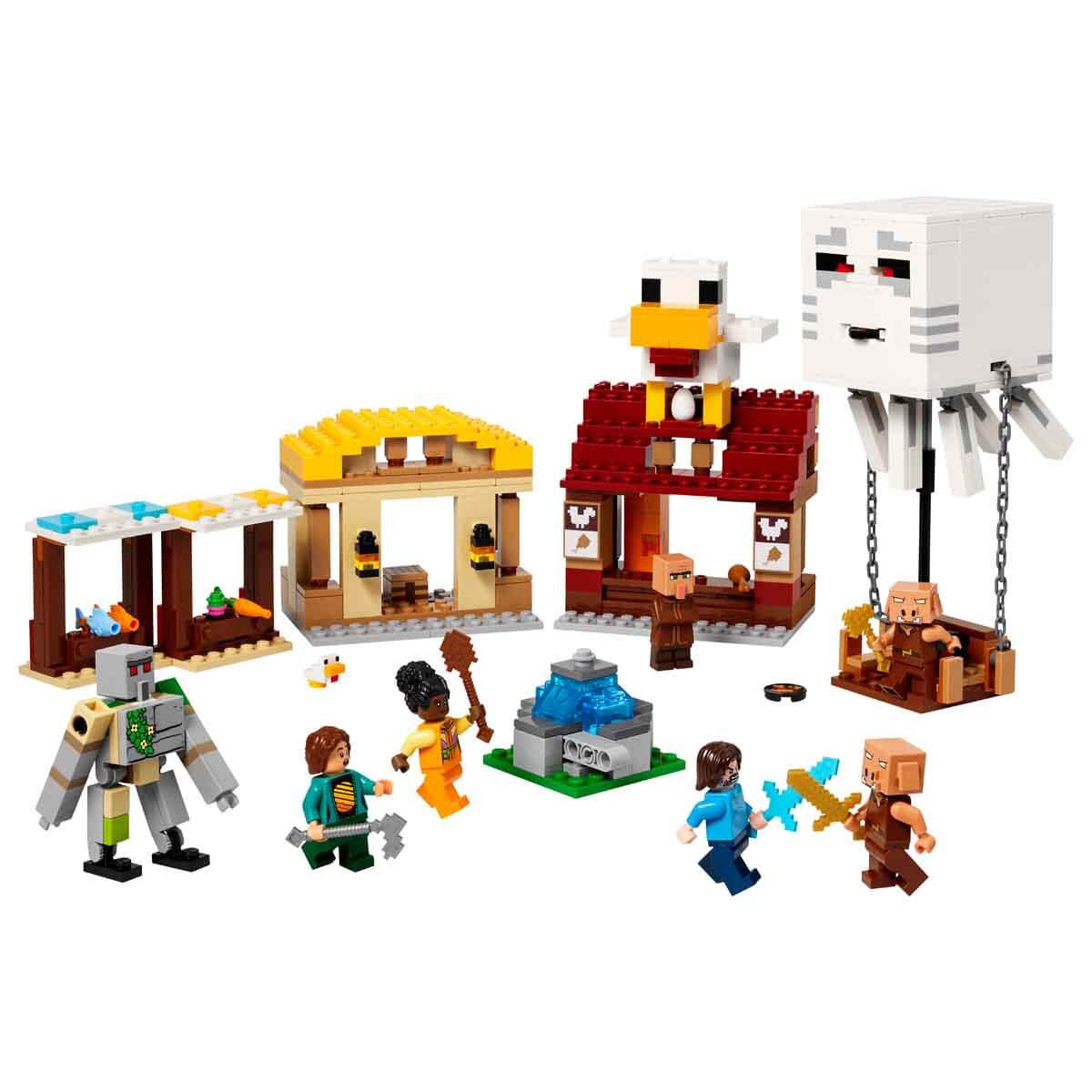 LEGO Minecraft Hortlak Balon Köy Saldırısı 21273
