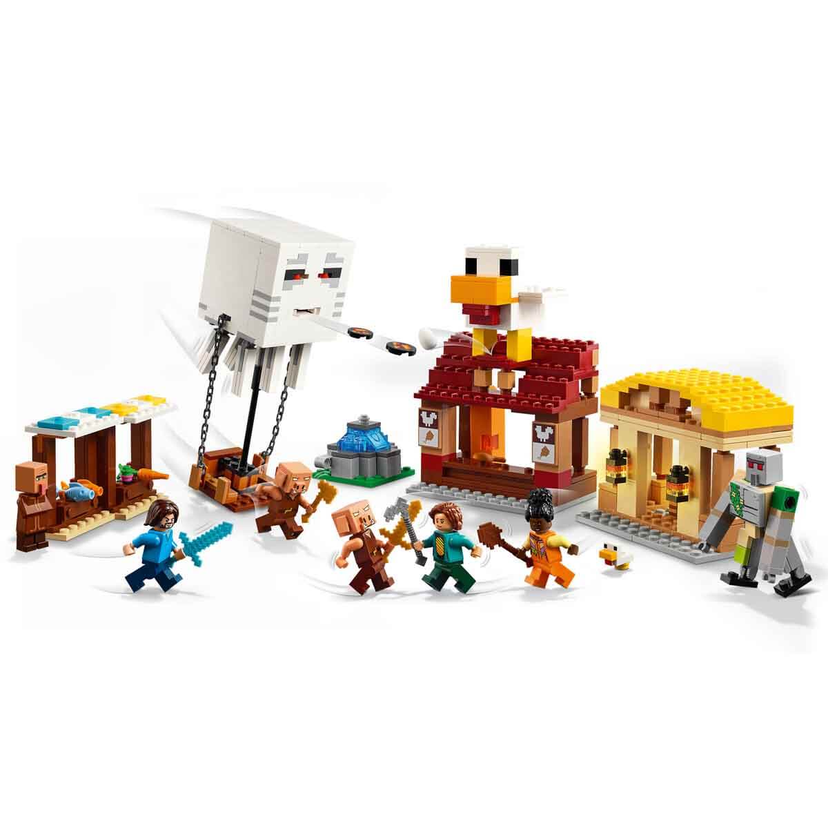 LEGO Minecraft Hortlak Balon Köy Saldırısı 21273