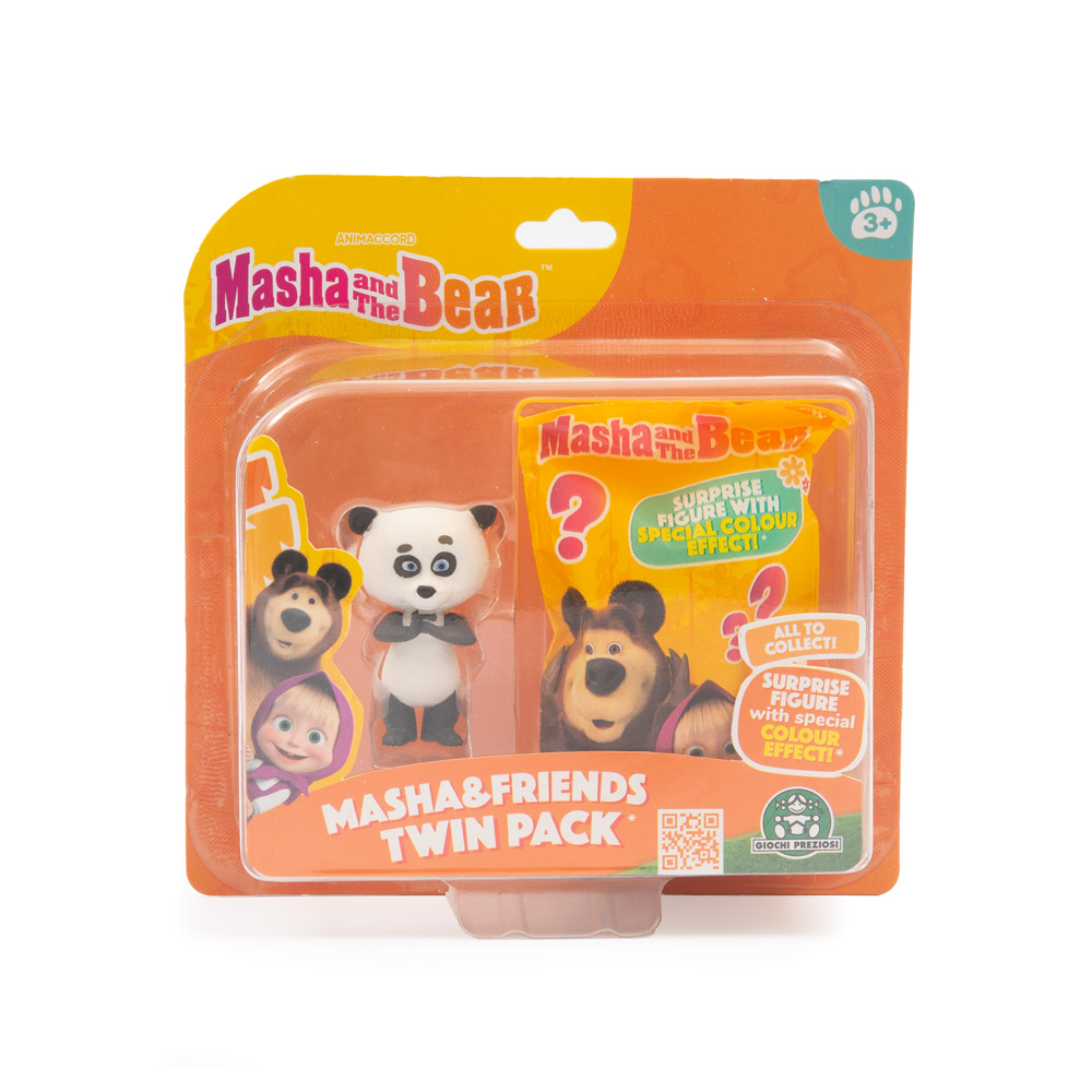 Masha ile Koca Ayı İkili Paket - Panda ve Masha