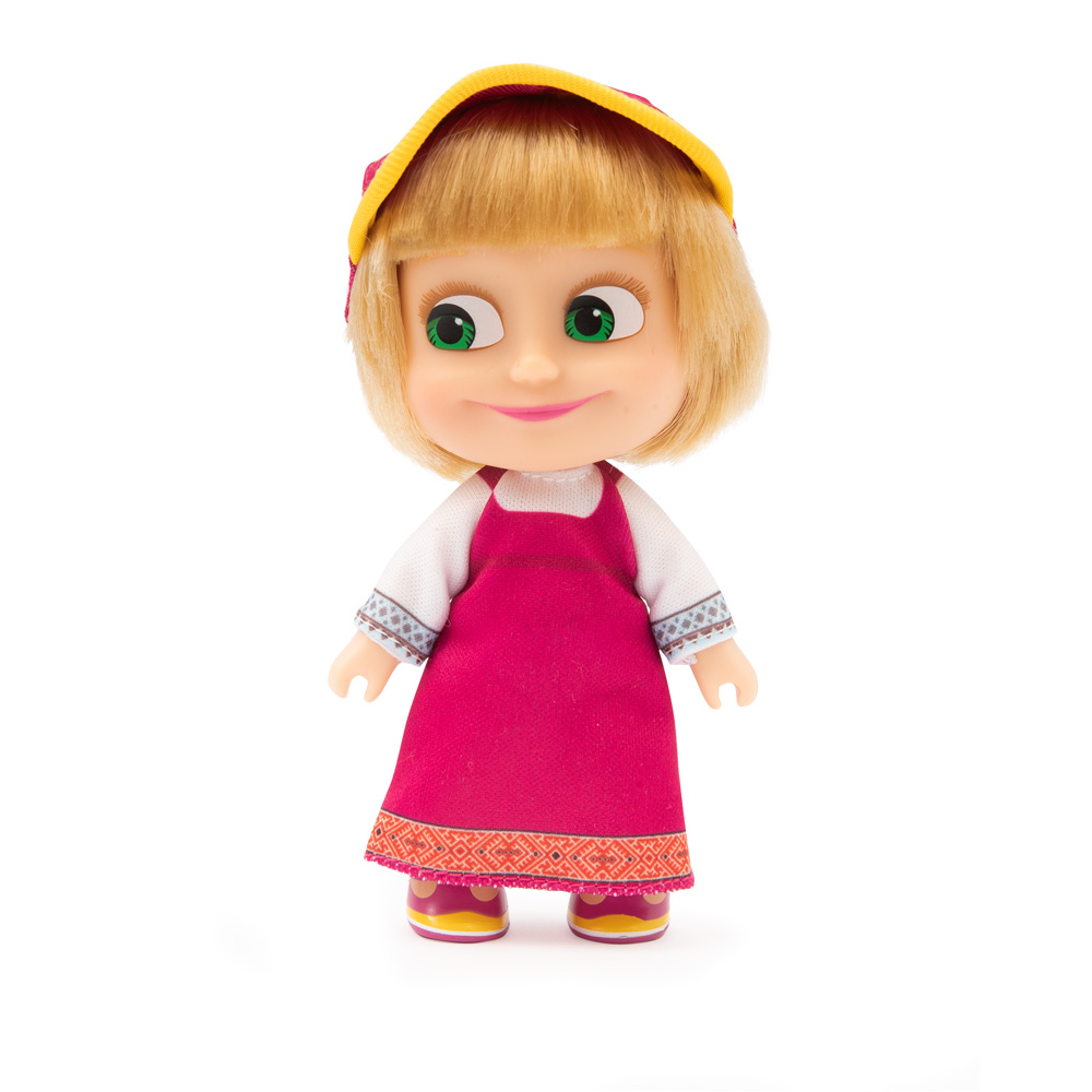 Masha ile Koca Ayı 12 cm Masha - Kamp Kıyafetli