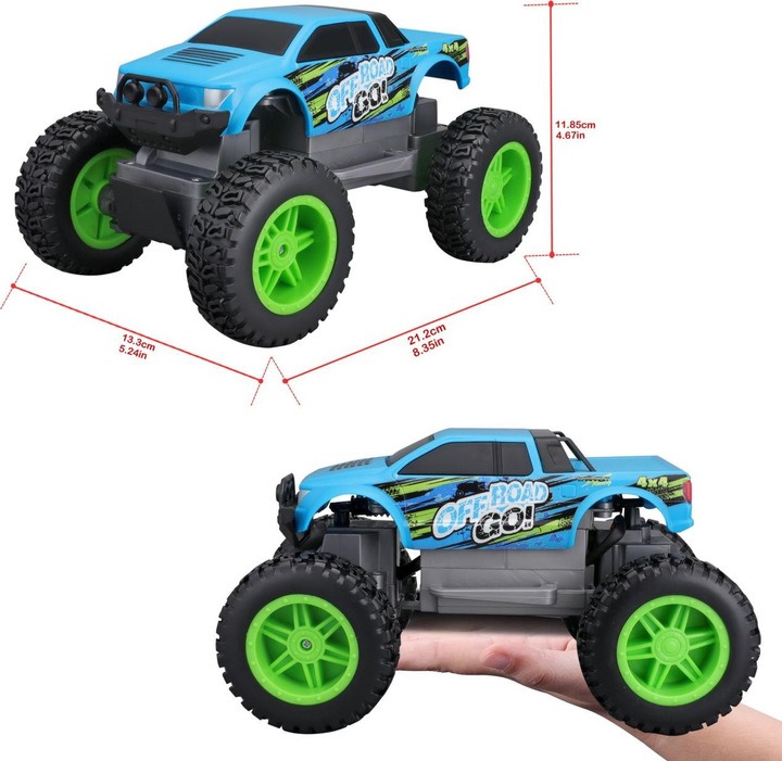 Maisto Off Road GO Kumandalı Araba 82759 - Mavi