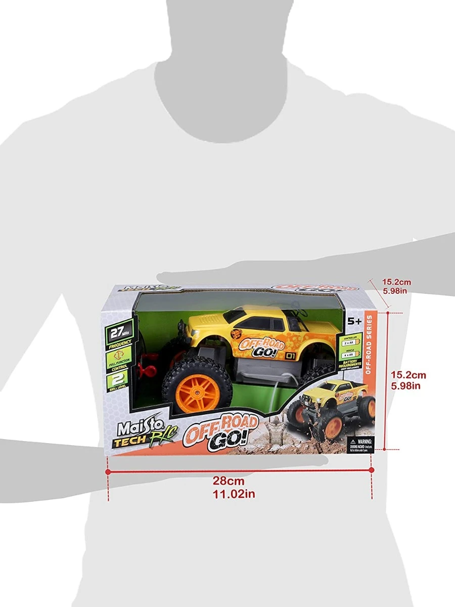 Maisto Off Road GO Kumandalı Araba 82759 - Sarı