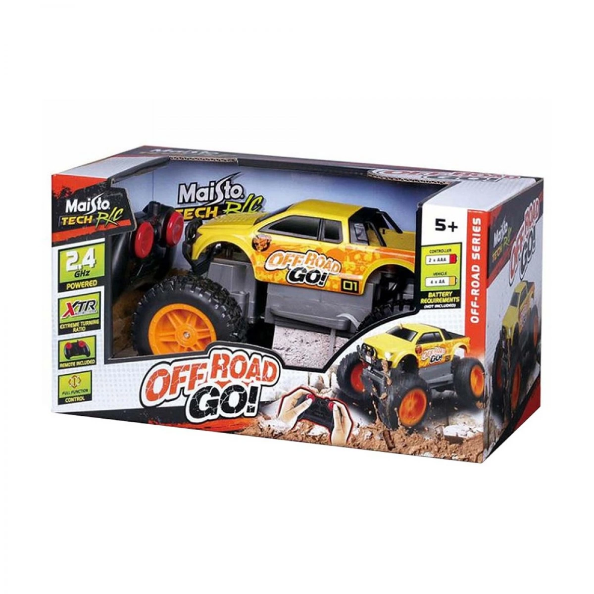 Maisto Off Road GO Kumandalı Araba 82759 - Sarı
