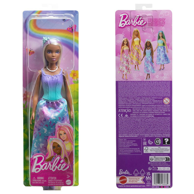 Barbie Prenses Bebekler HRR10