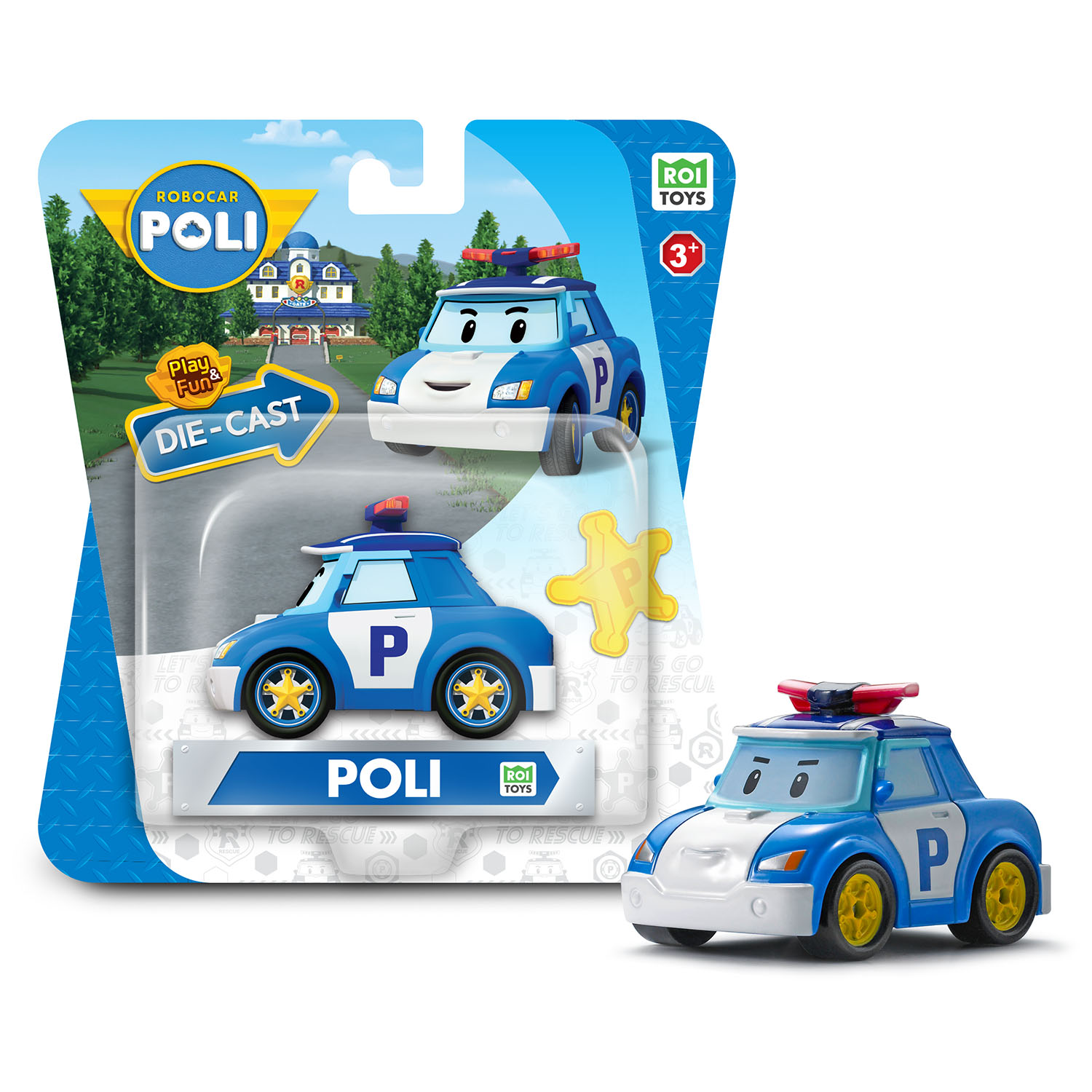 Robocar Poli Metal Araç Karakter Figürler - Poli 83162