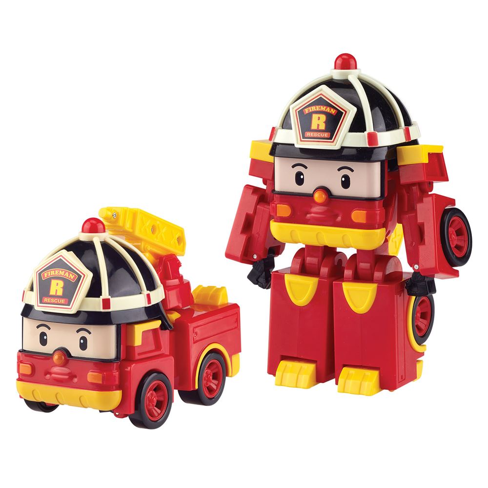 Robocar Poli Transforming Robot Figür- Roy 0652