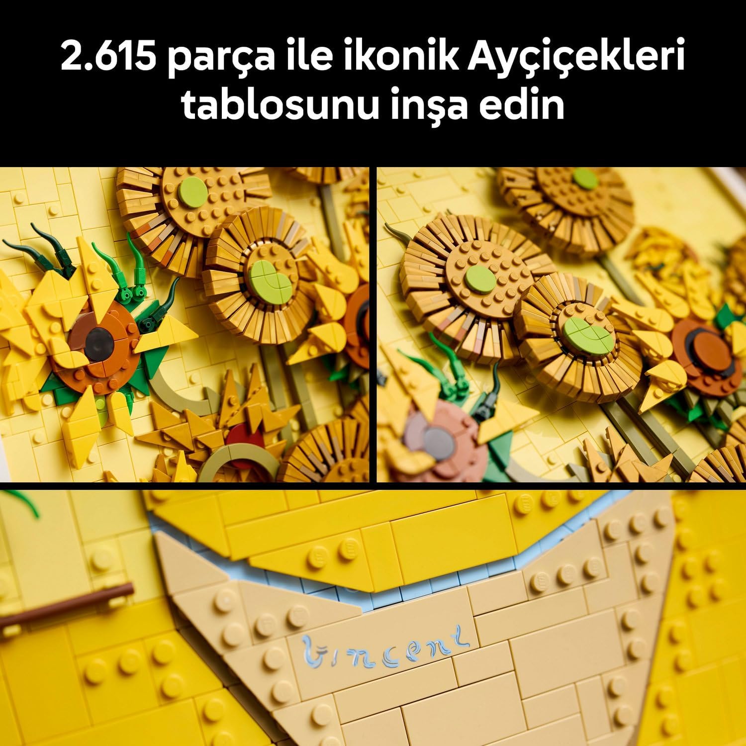 Lego Art Vincent Van Gogh – Ayçiçekleri Tablo 31215