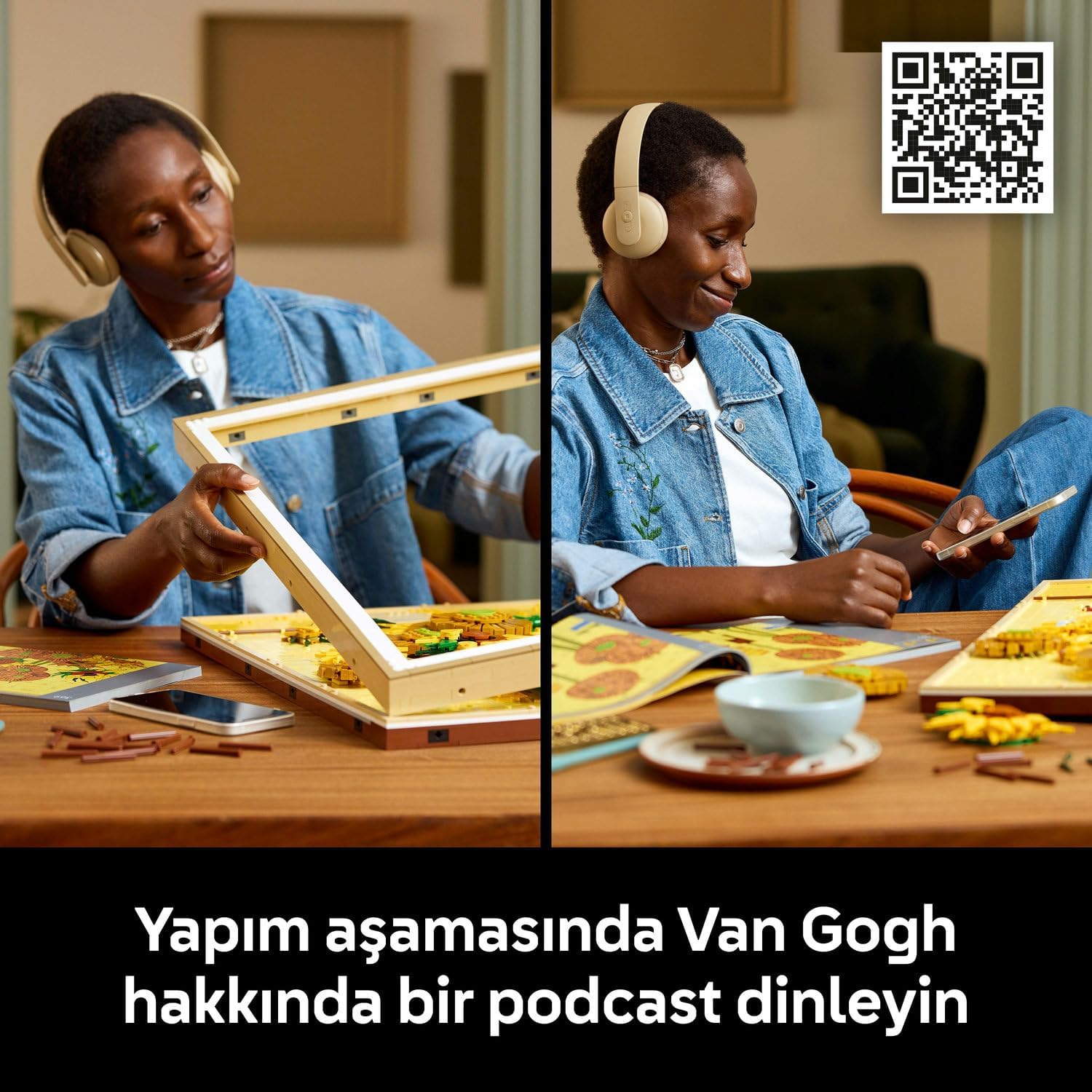 Lego Art Vincent Van Gogh – Ayçiçekleri Tablo 31215