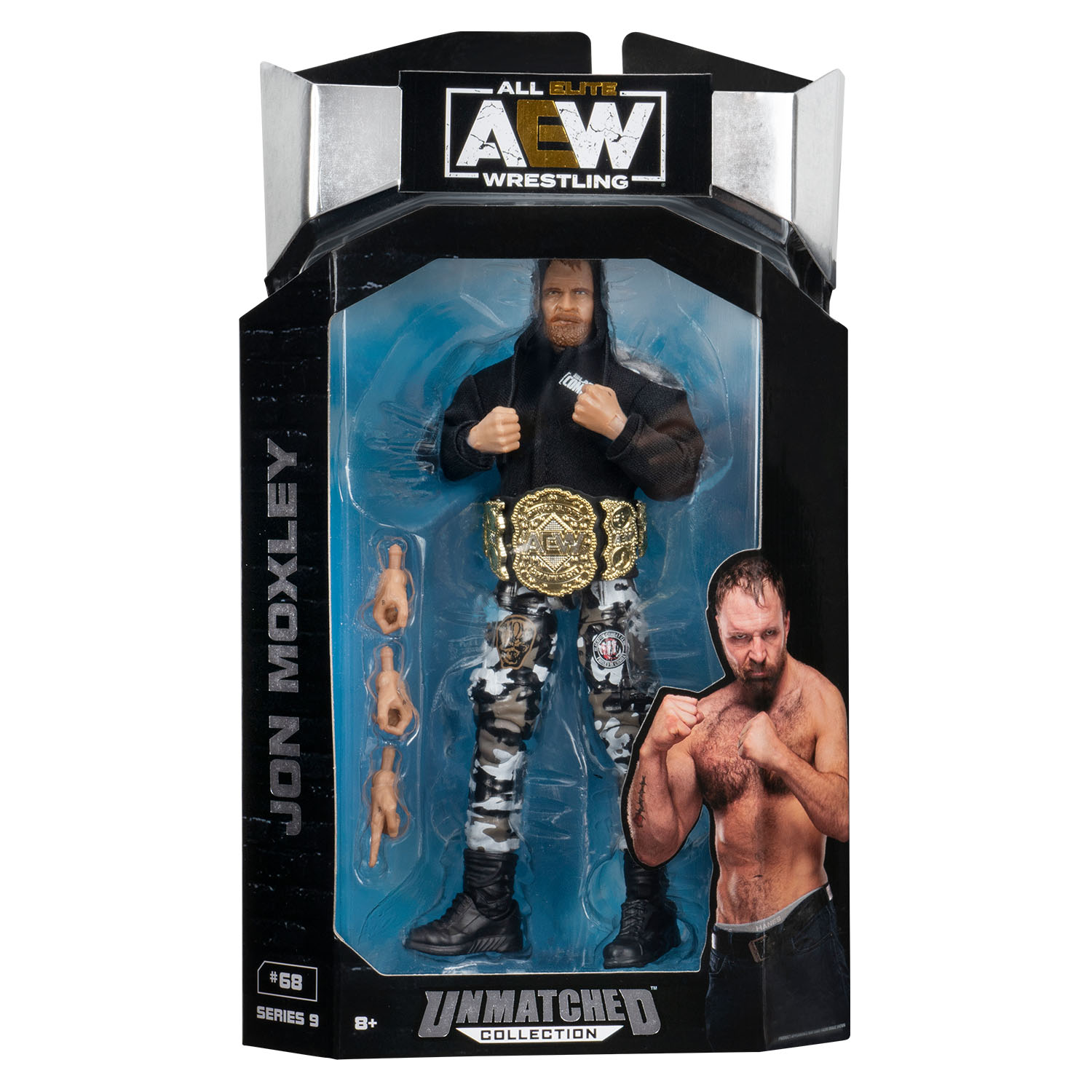 AEW Karakterleri Model Aksiyon Figürler S9 Jon Moxley 68