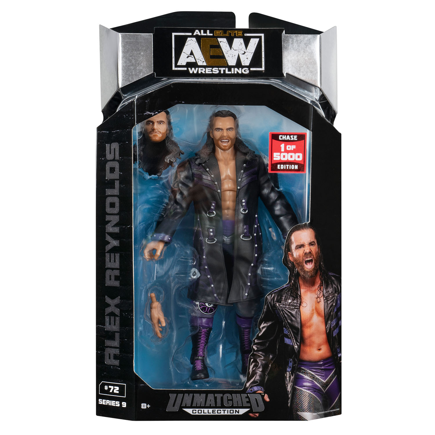 AEW Karakterleri Model Aksiyon Figürler S9 Alex Reynolds 72