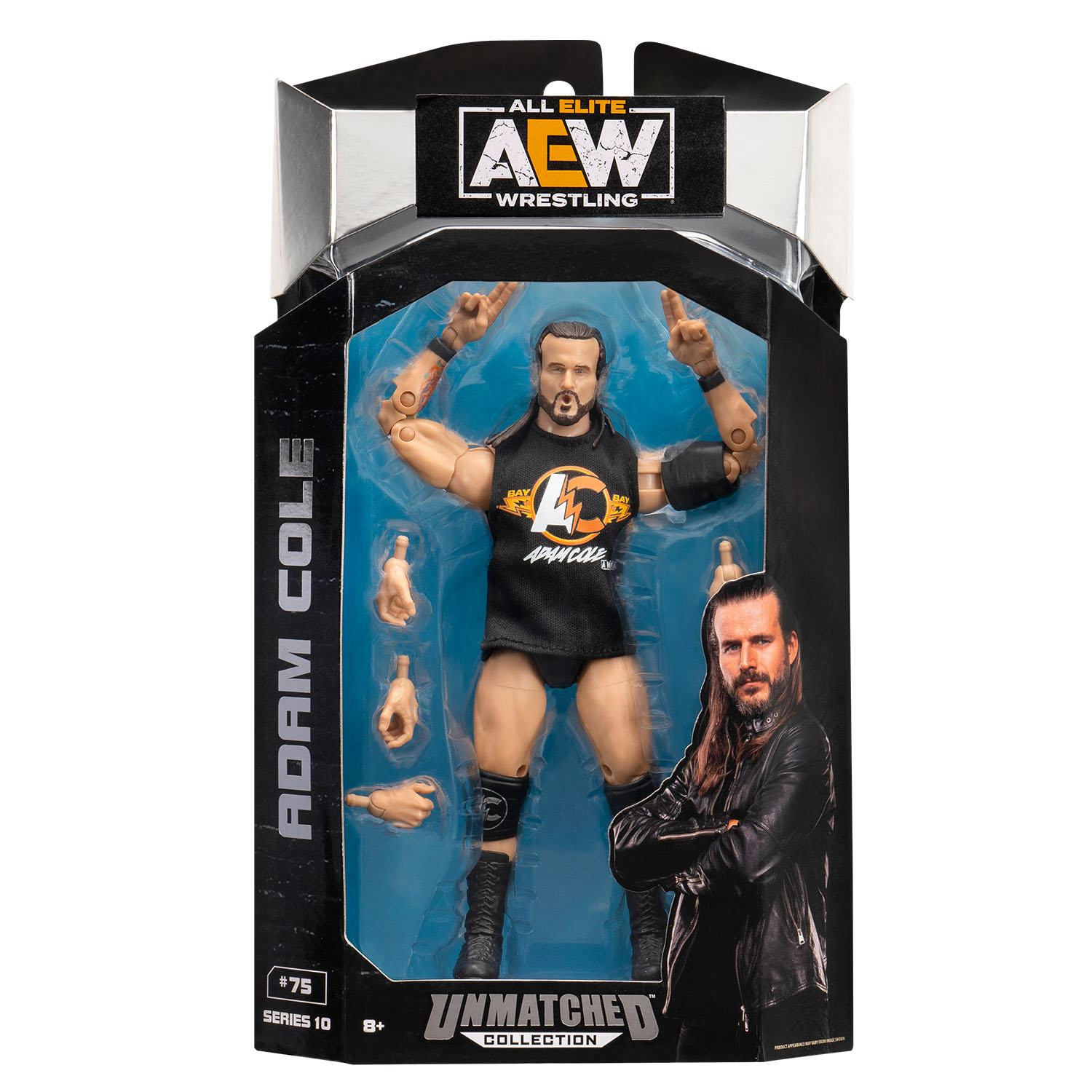 AEW Karakterleri Model Aksiyon Figürler S10 Adam Cole 75