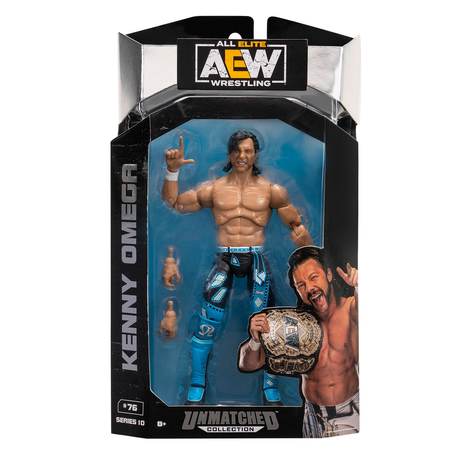 AEW Karakterleri Model Aksiyon Figürler S10 Kenny Omega 76