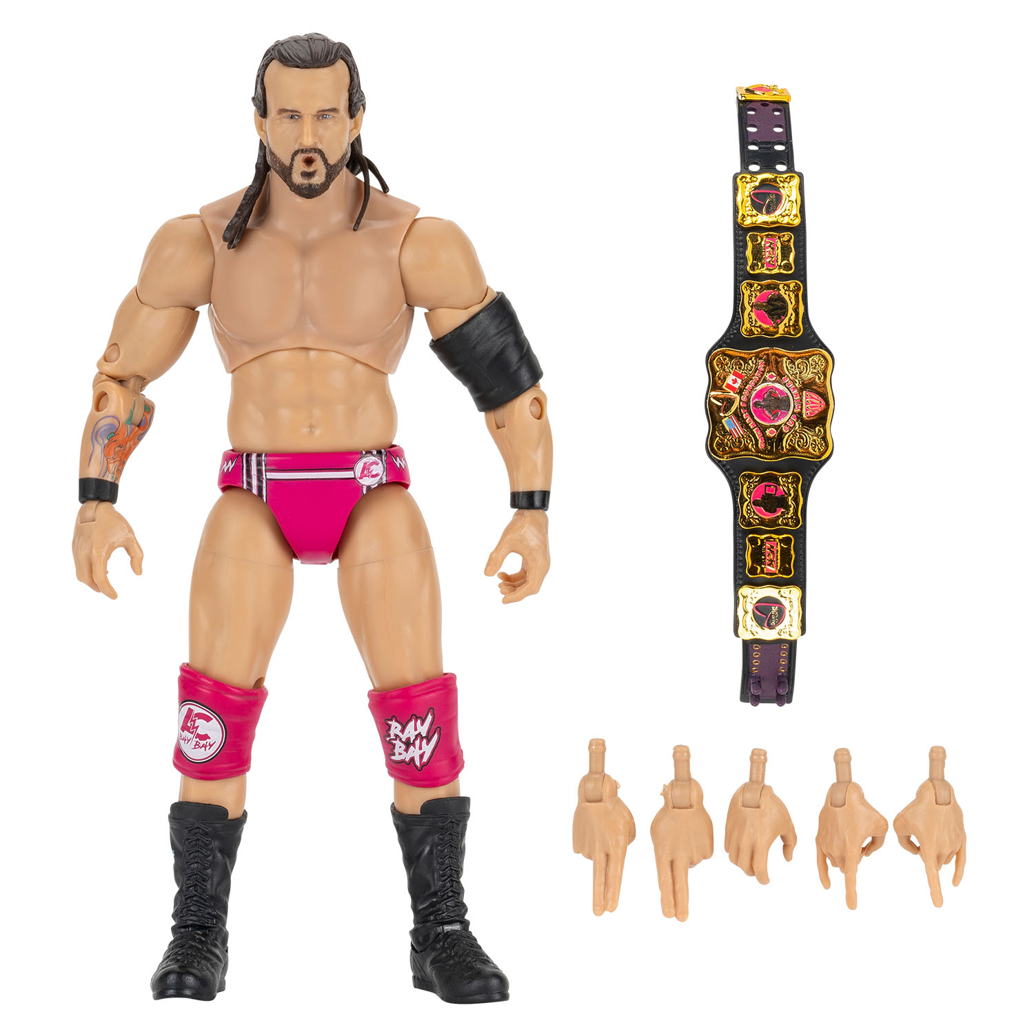 AEW Karakterleri Model Aksiyon Figürler S10 Adam Cole 80