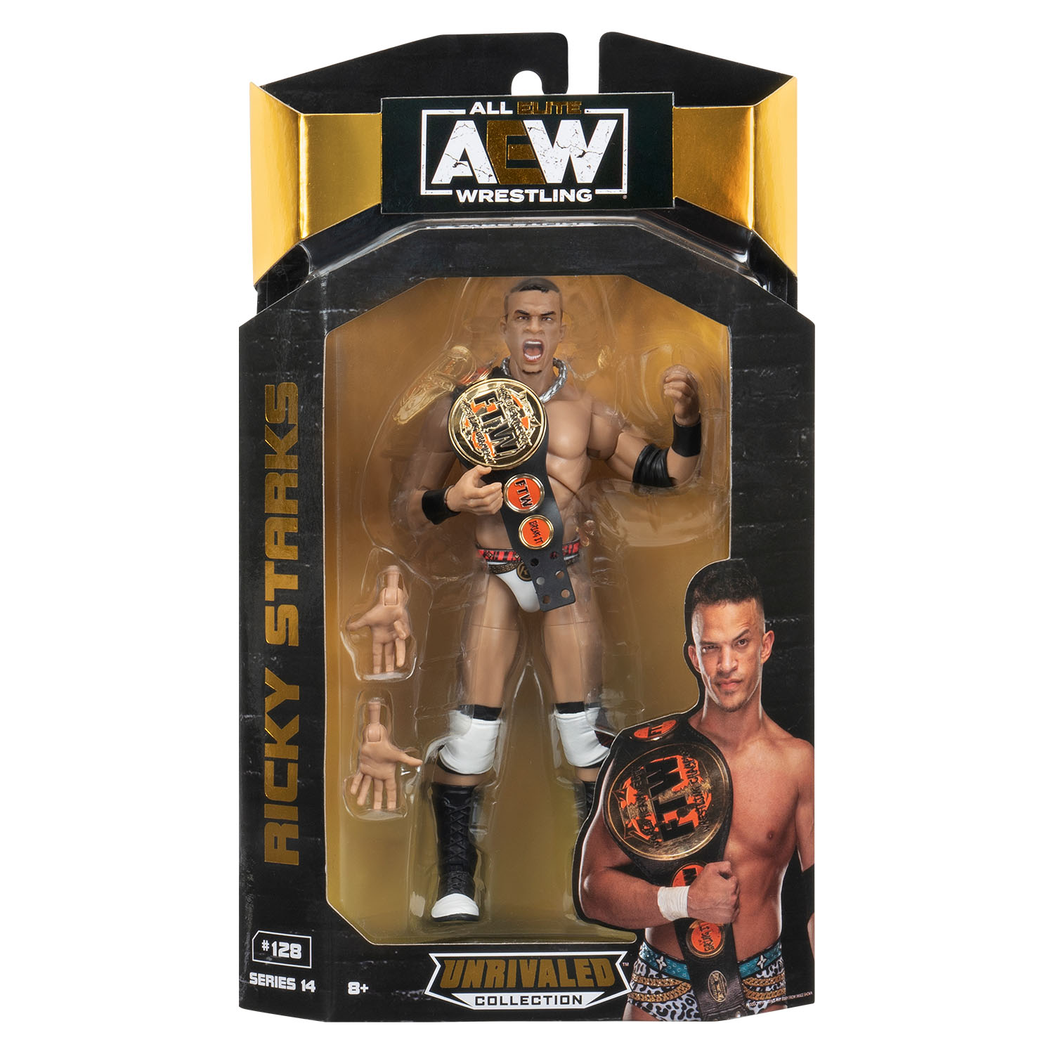 AEW Karakterleri Model Aksiyon Figürler S14 Ricky Starks 128