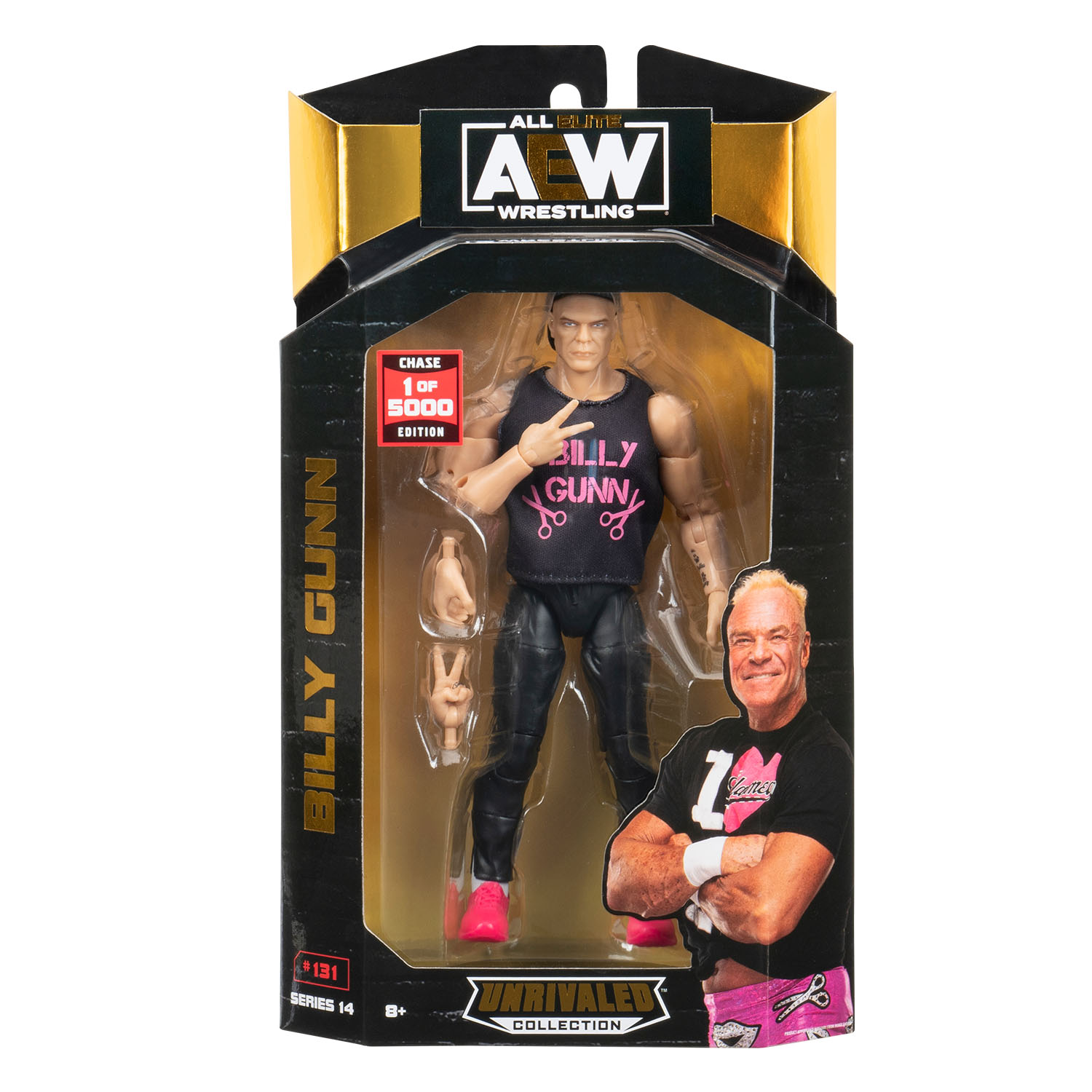 AEW Karakterleri Model Aksiyon Figürler S14 Billy Gunn 131