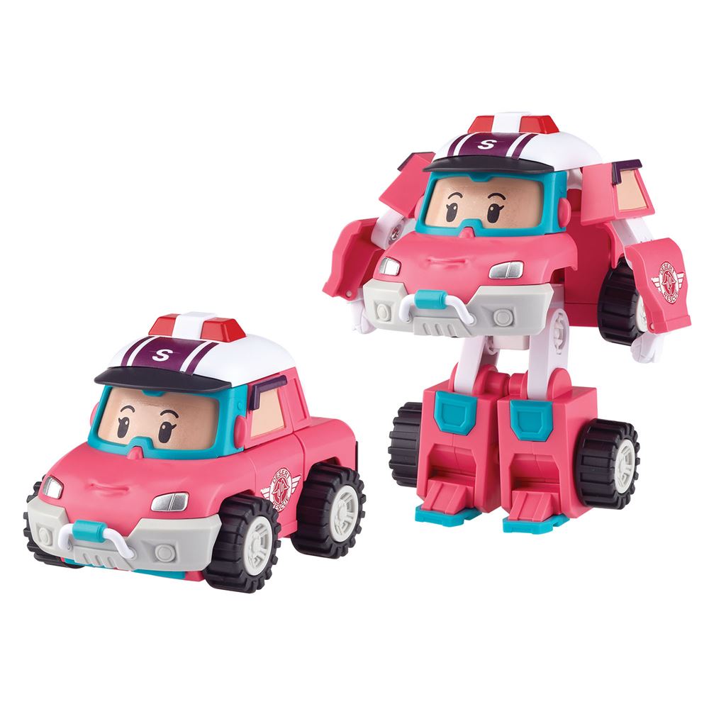 Robocar Poli Transforming Robot Figür- Sandy 0657