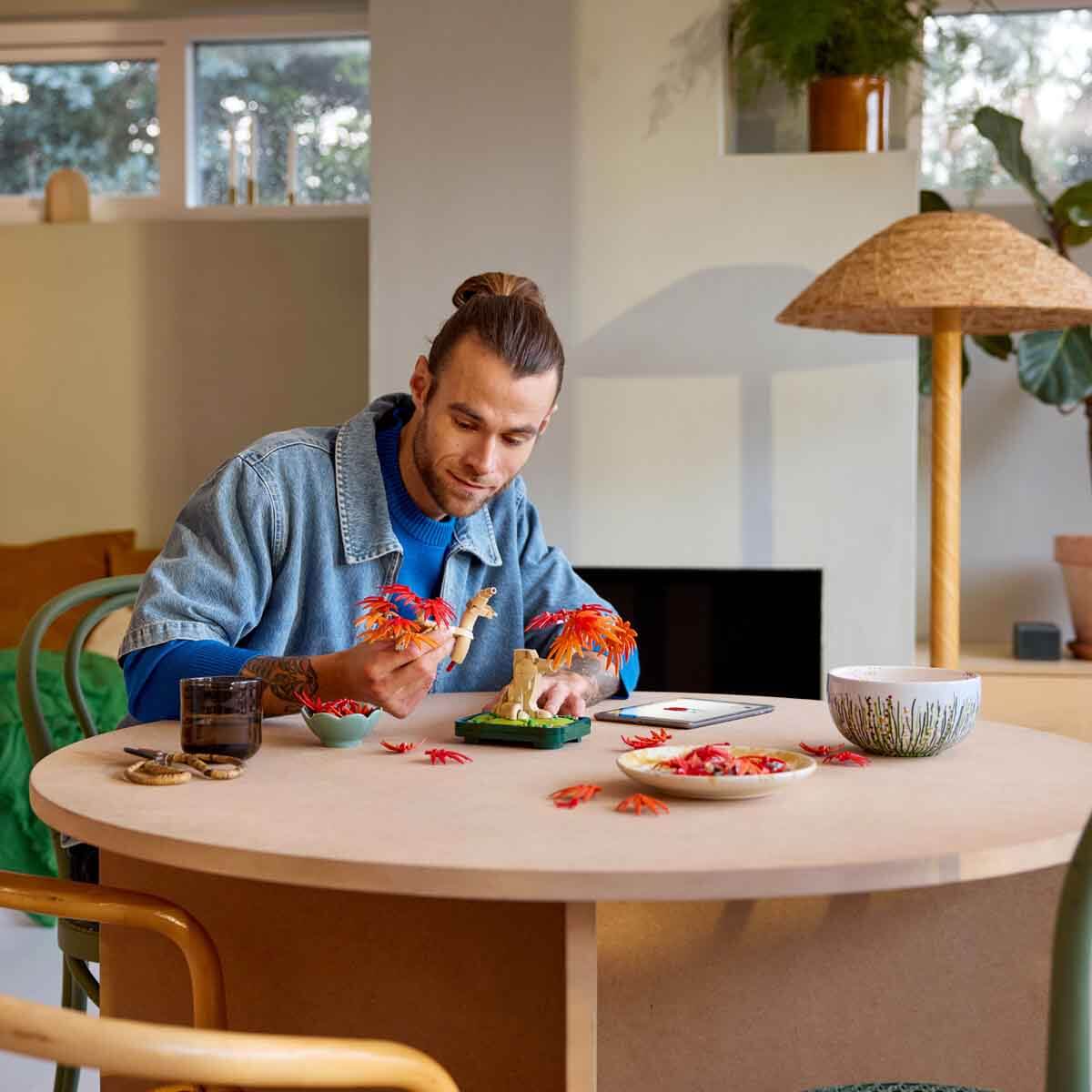 LEGO Botanicals Japon Kırmızı Akçaağaç Bonsai Ağacı 10348