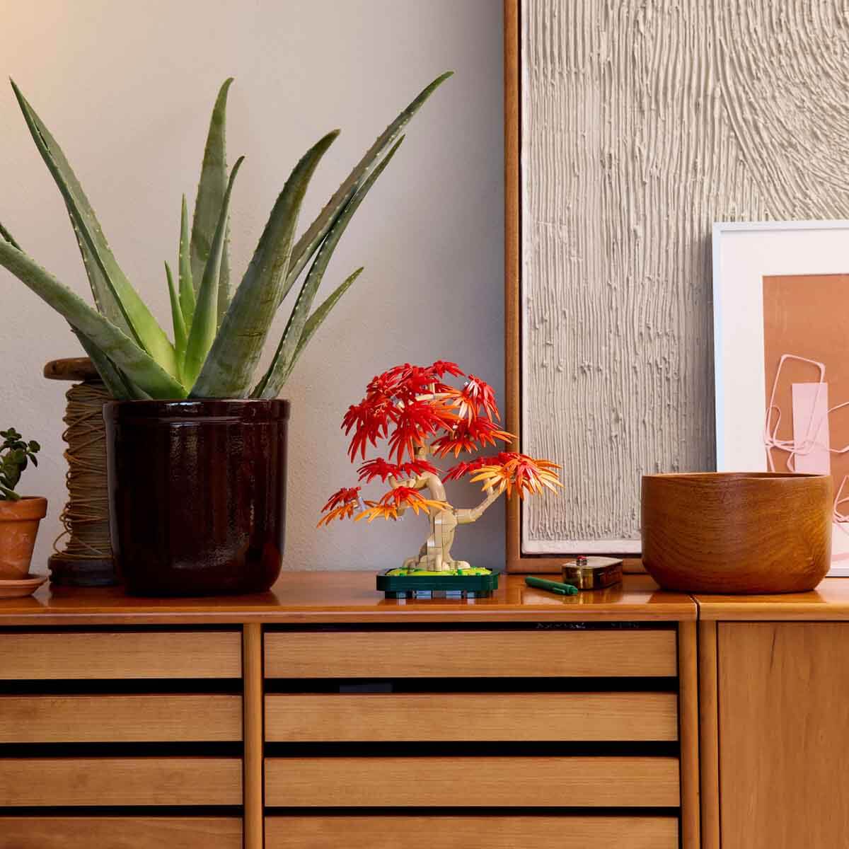 LEGO Botanicals Japon Kırmızı Akçaağaç Bonsai Ağacı 10348