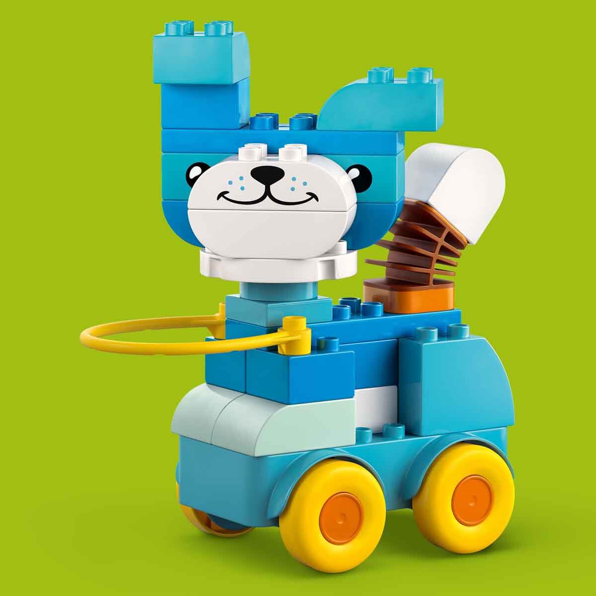 LEGO DUPLO Kasabası 3’ü 1 Arada Tekerlekli Hayvanlar 10448