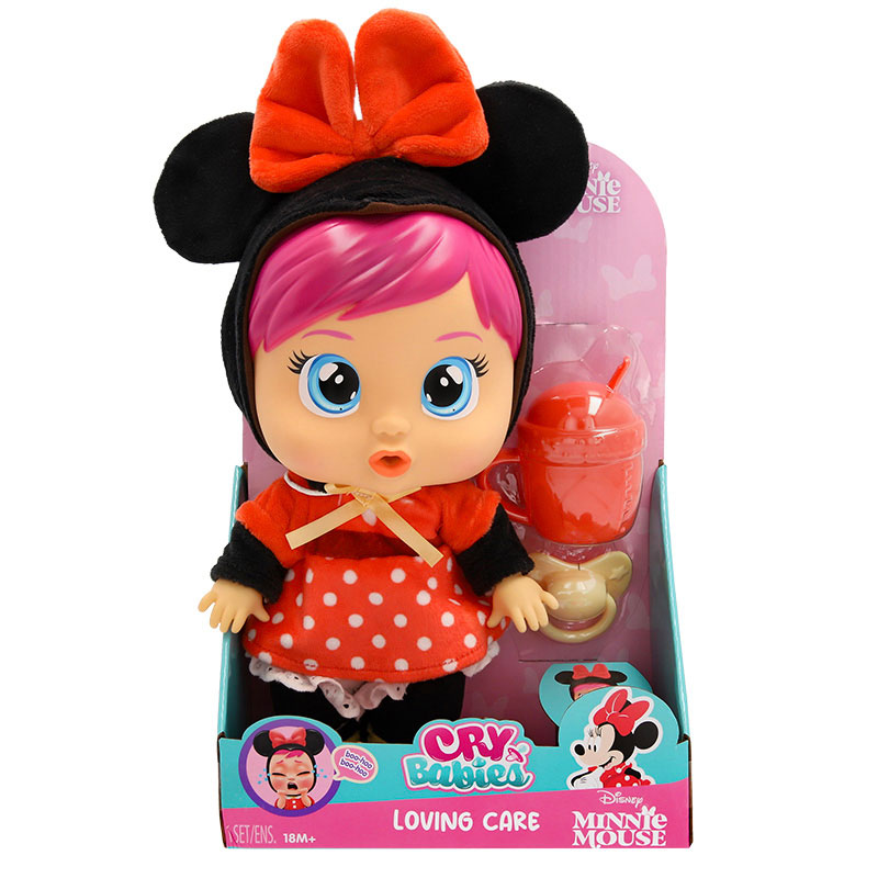 Cry Babies Love & Care Minnie Bebek 927384