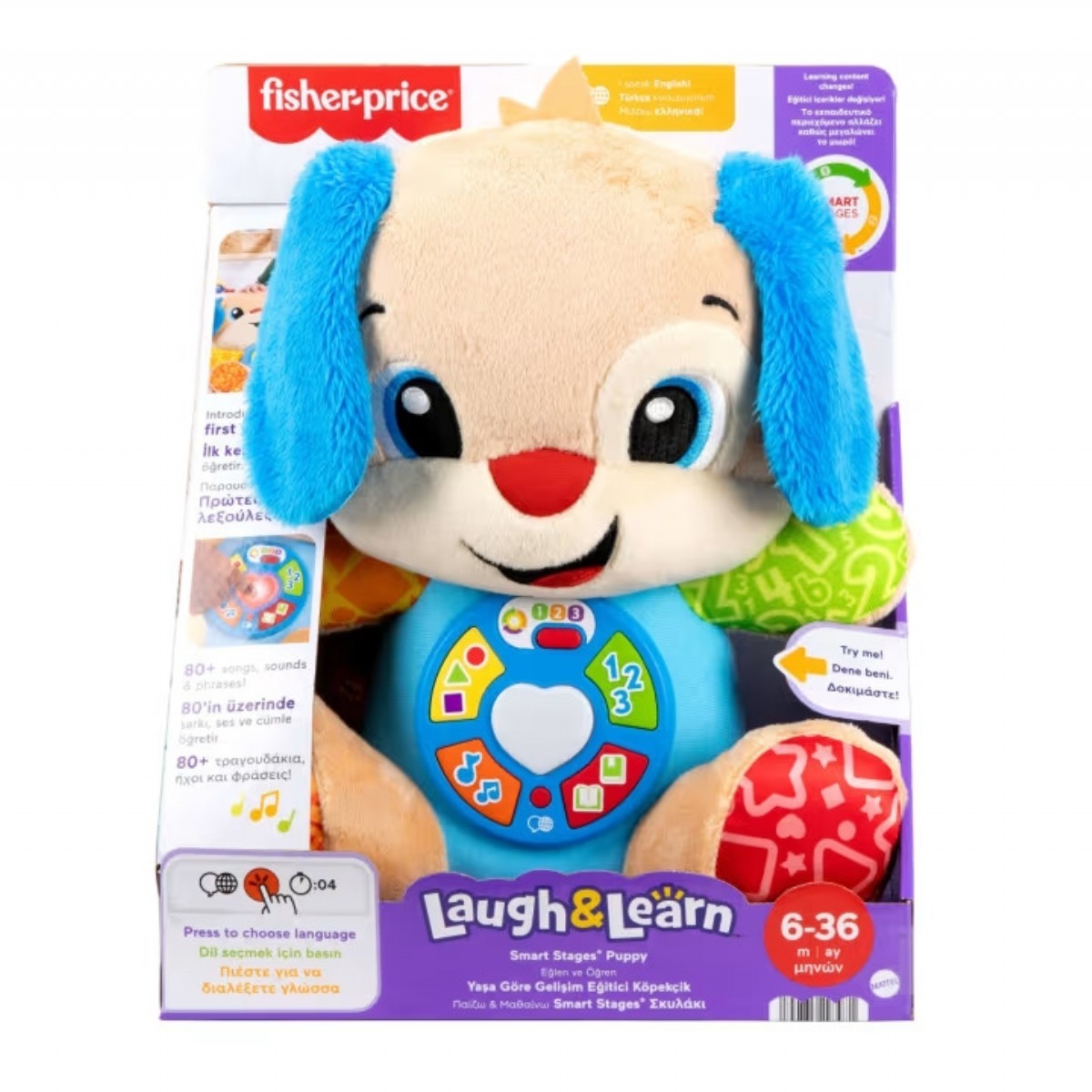 Fisher-Price Eğitici Köpekçik JFD25