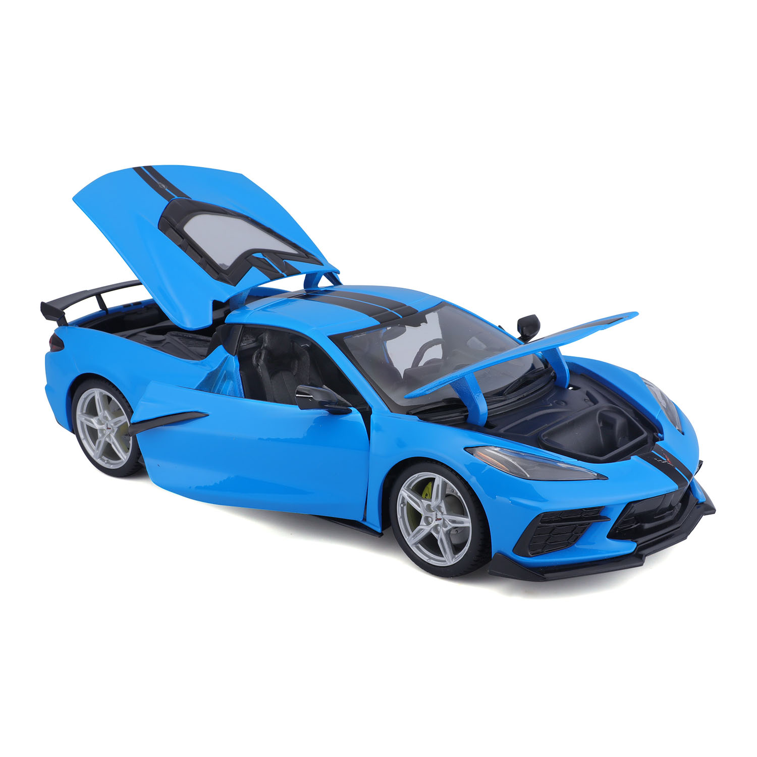 1:18 2020 Chevrolet Corvette Stingray Coupe 31455 - Mavi